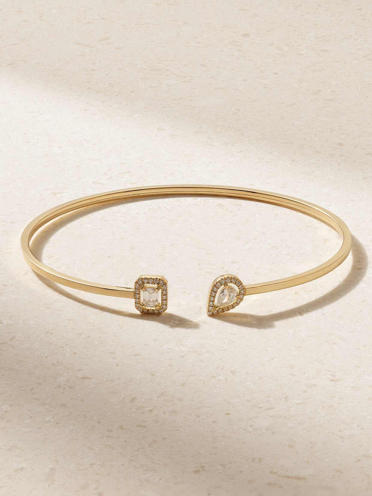 Messika - My Twin Toi & Moi 18-karat Gold Diamond Cuff - M