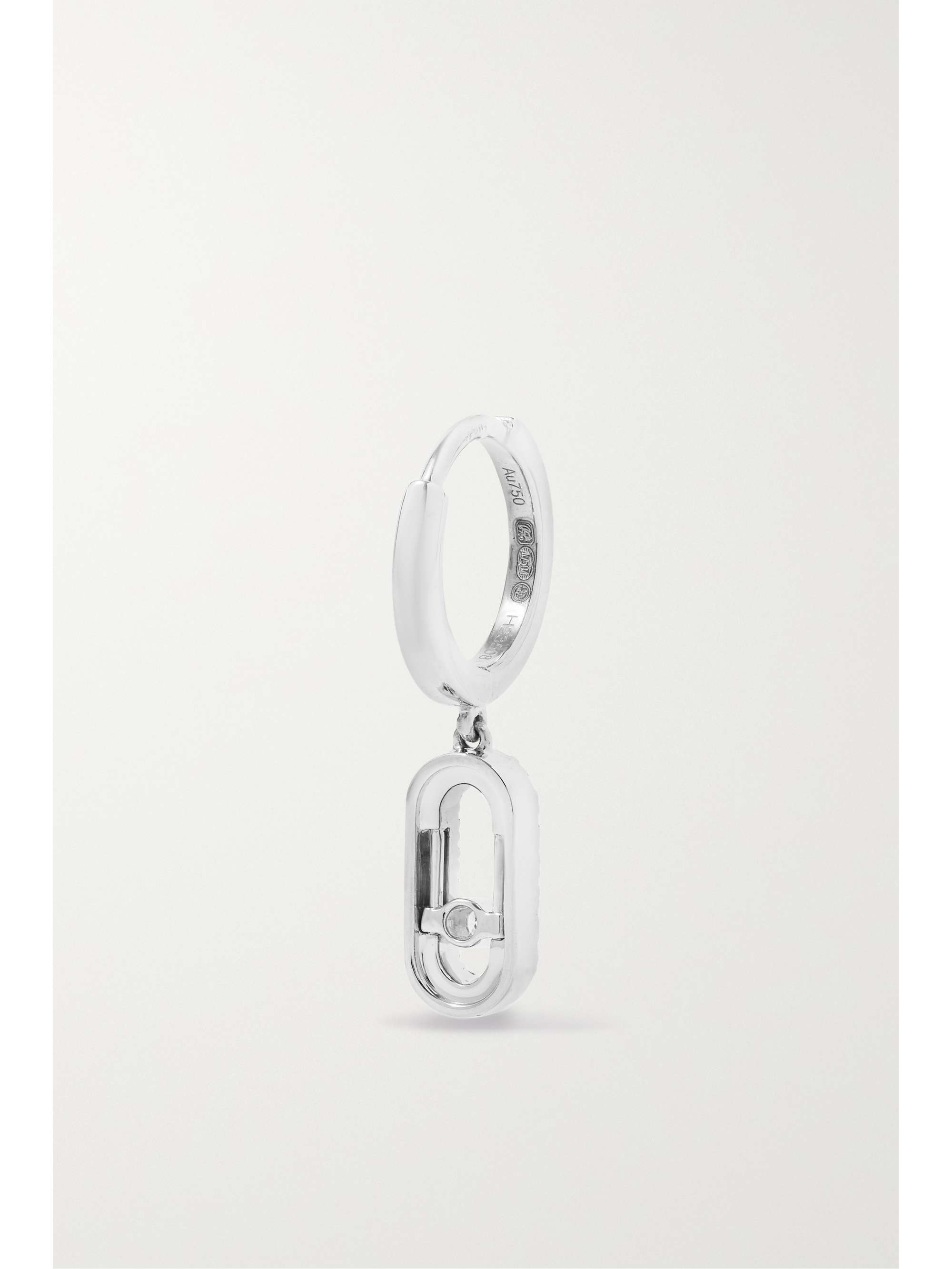 MESSIKA Move Uno 18-karat white gold diamond earrings