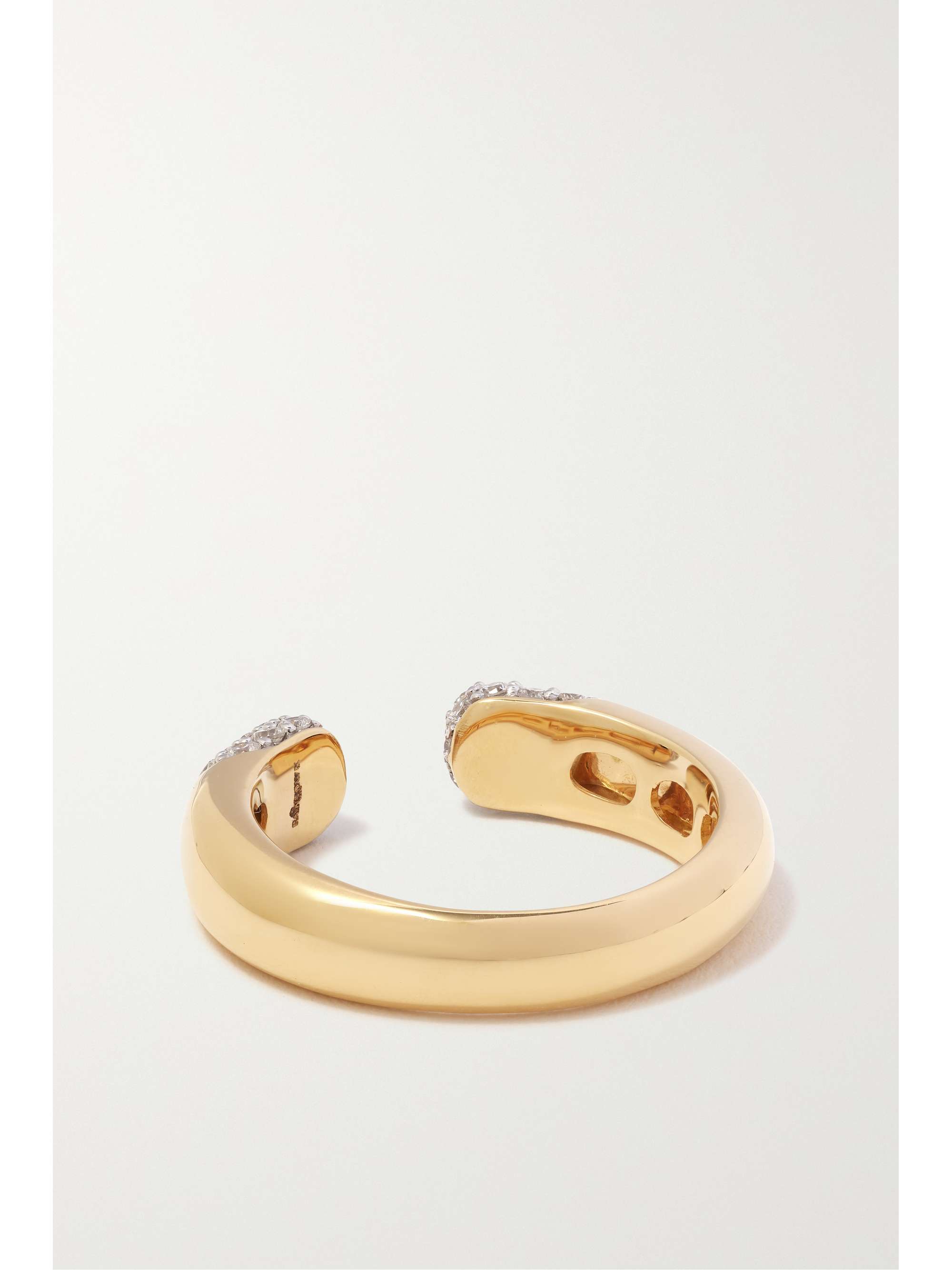 RAINBOW K 14-karat gold diamond ring