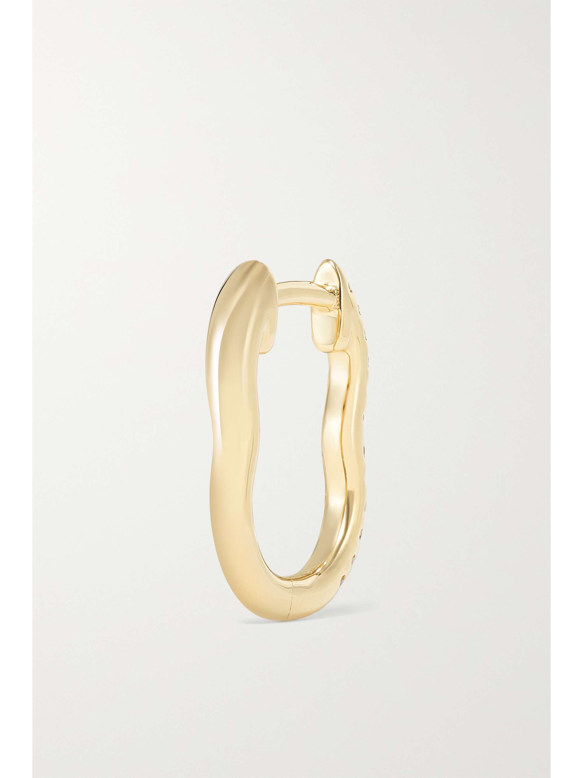 ALMASIKA 18-karat gold diamond earrings