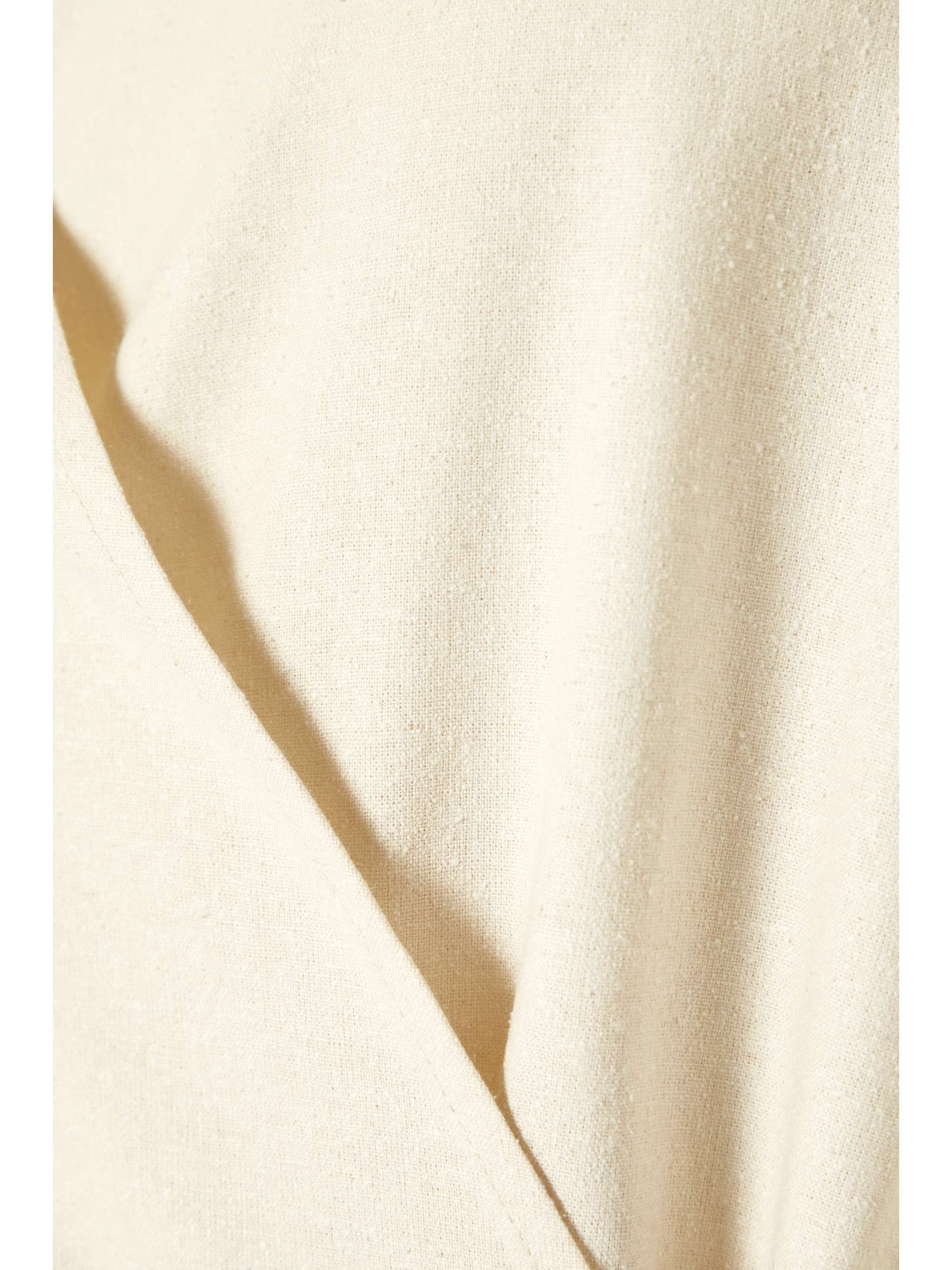BASERANGE Venn wrap-effect draped silk maxi dress
