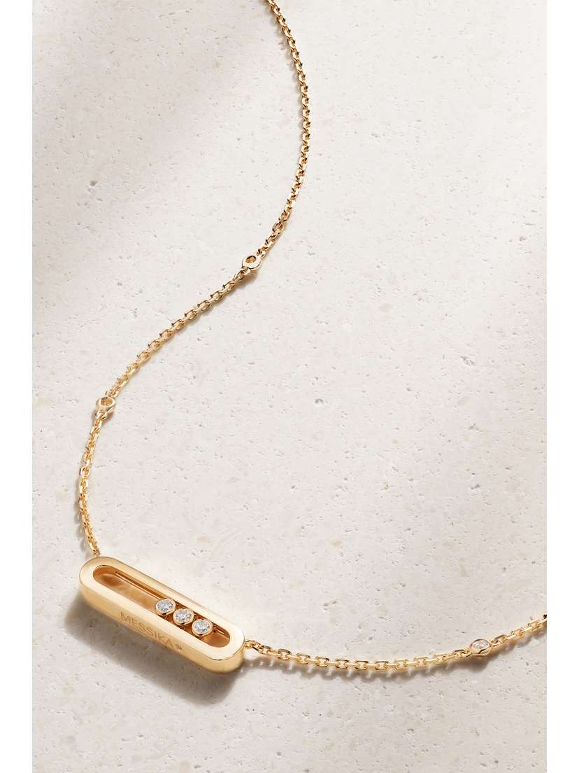 Messika Baby Move 18-karat Gold Diamond Necklace