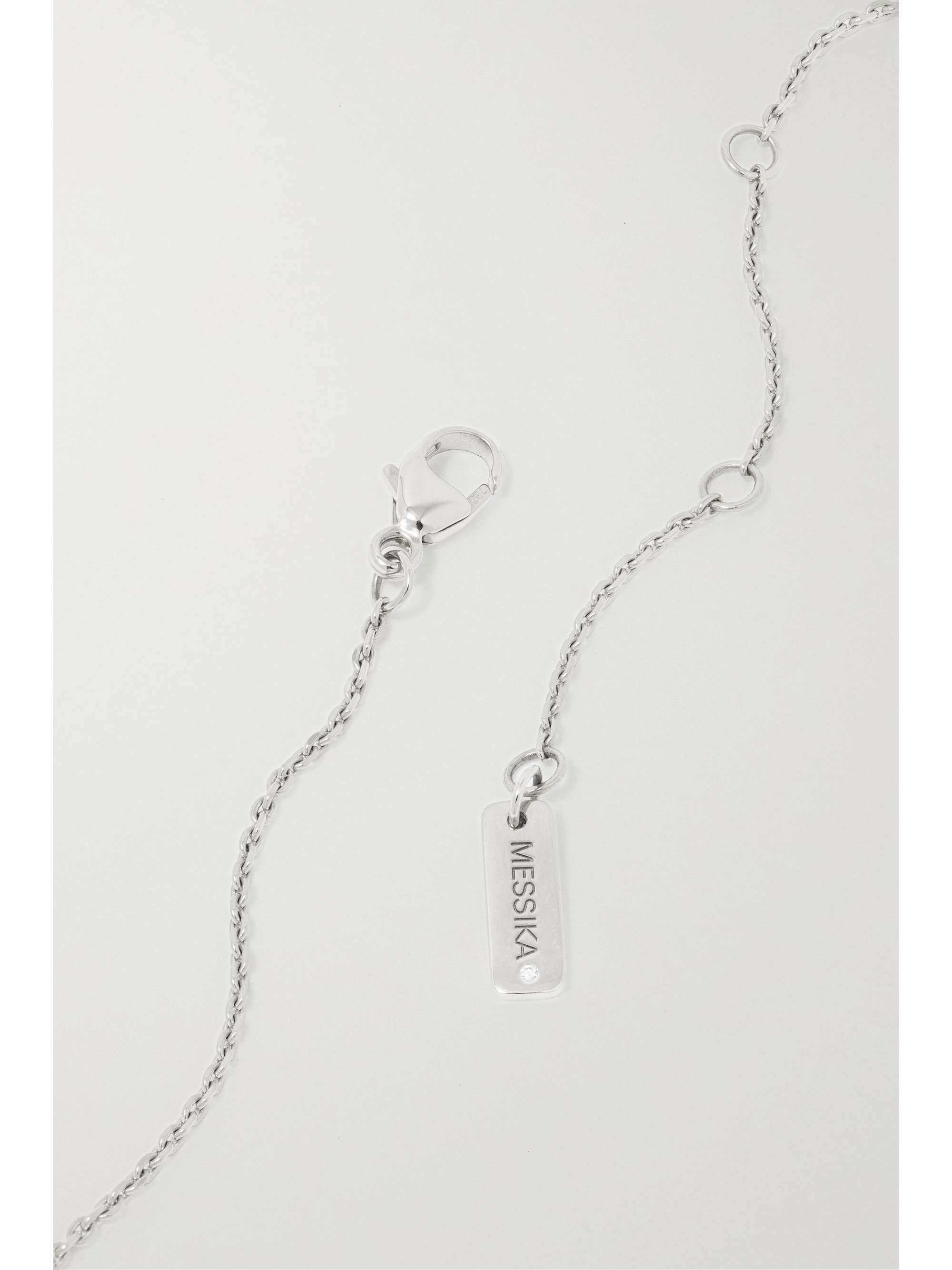 MESSIKA Baby Move 18-karat gold diamond necklace