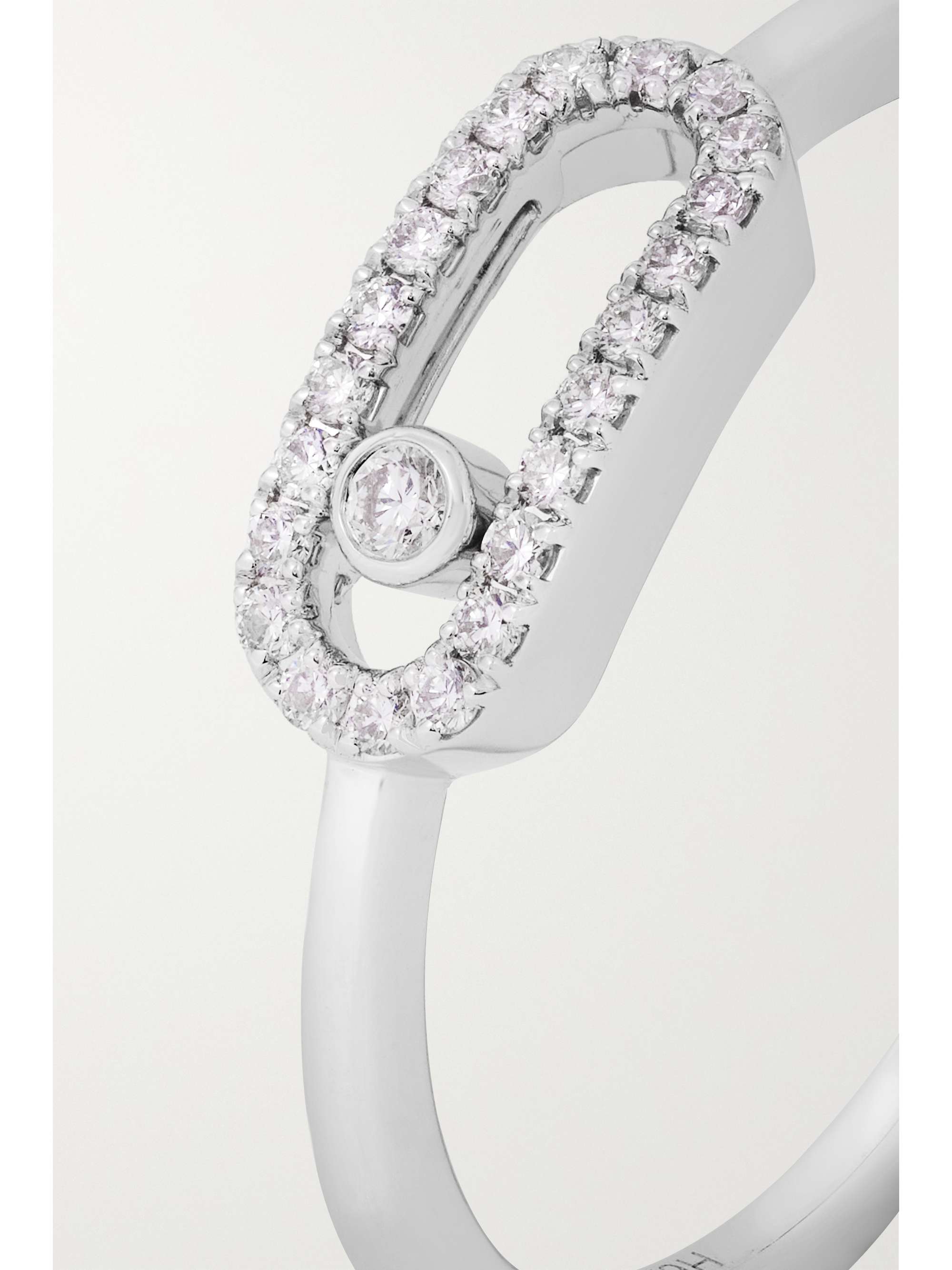 MESSIKA Move Uno 18-karat white gold diamond ring