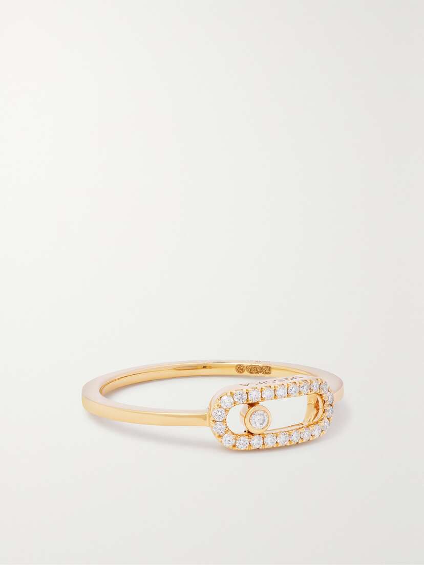 Messika Move Uno 18-karat Gold Diamond Ring