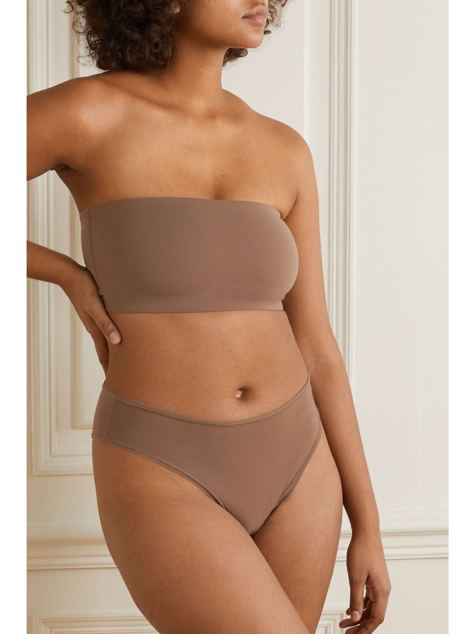 SKIMS Fits Everybody Bandeau - Clay