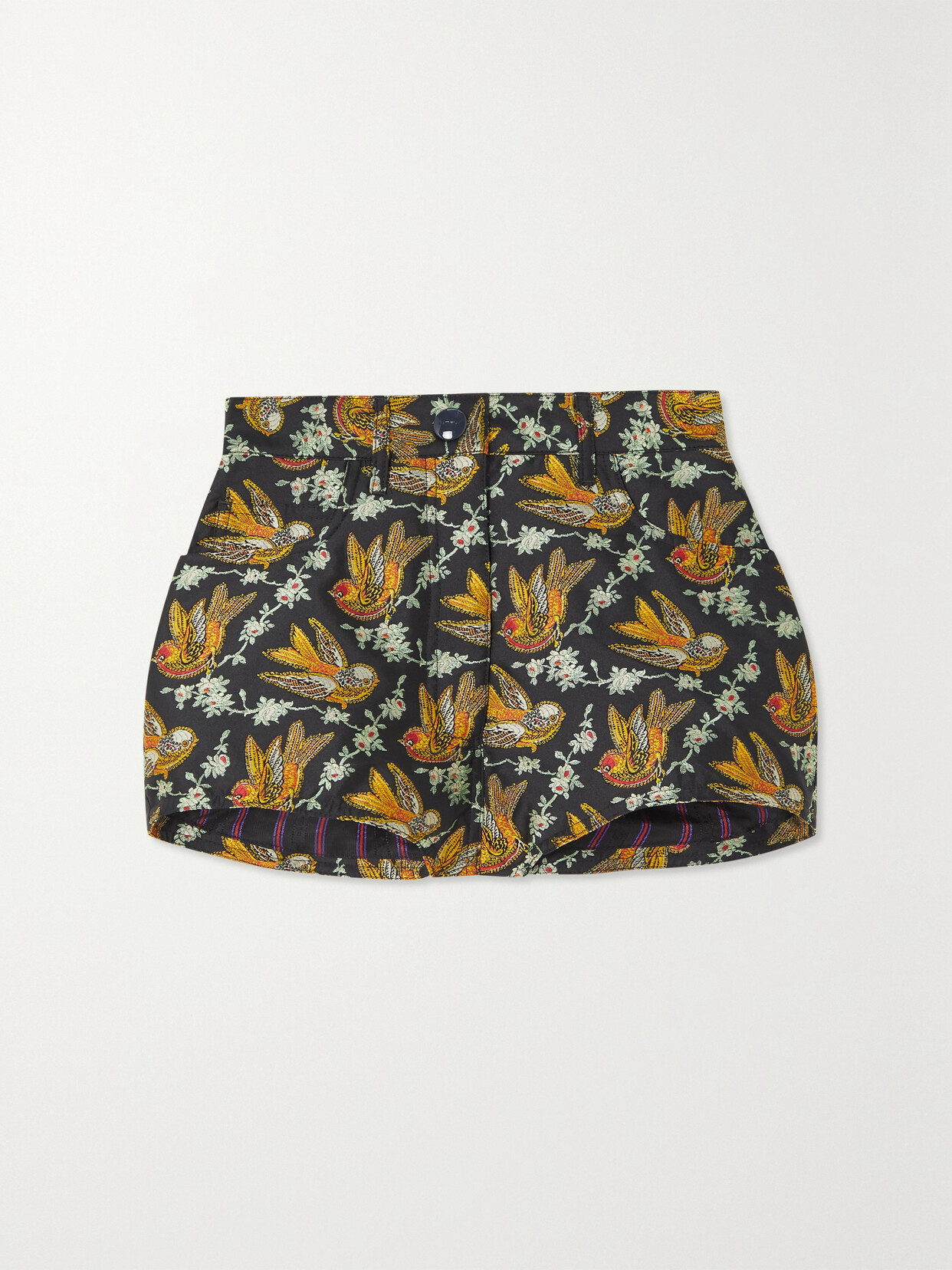 Etro - Brocade Shorts - Black