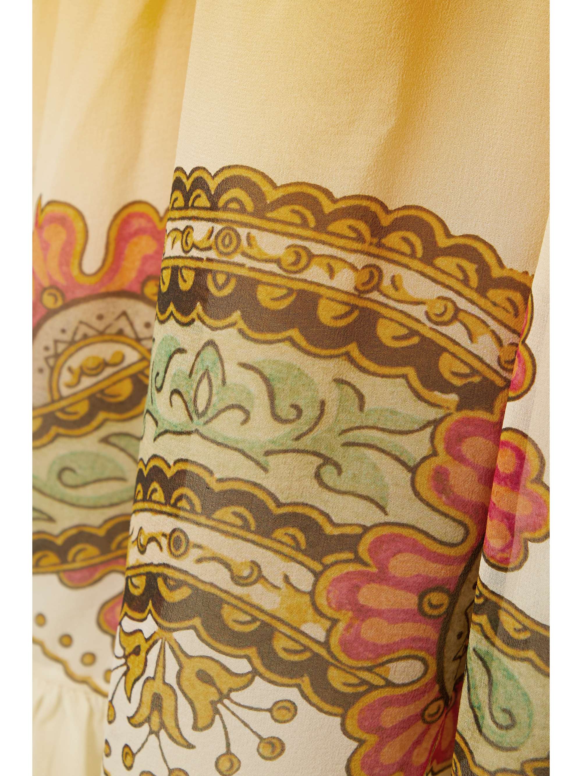 ETRO Gathered printed silk crepe de chine mini dress