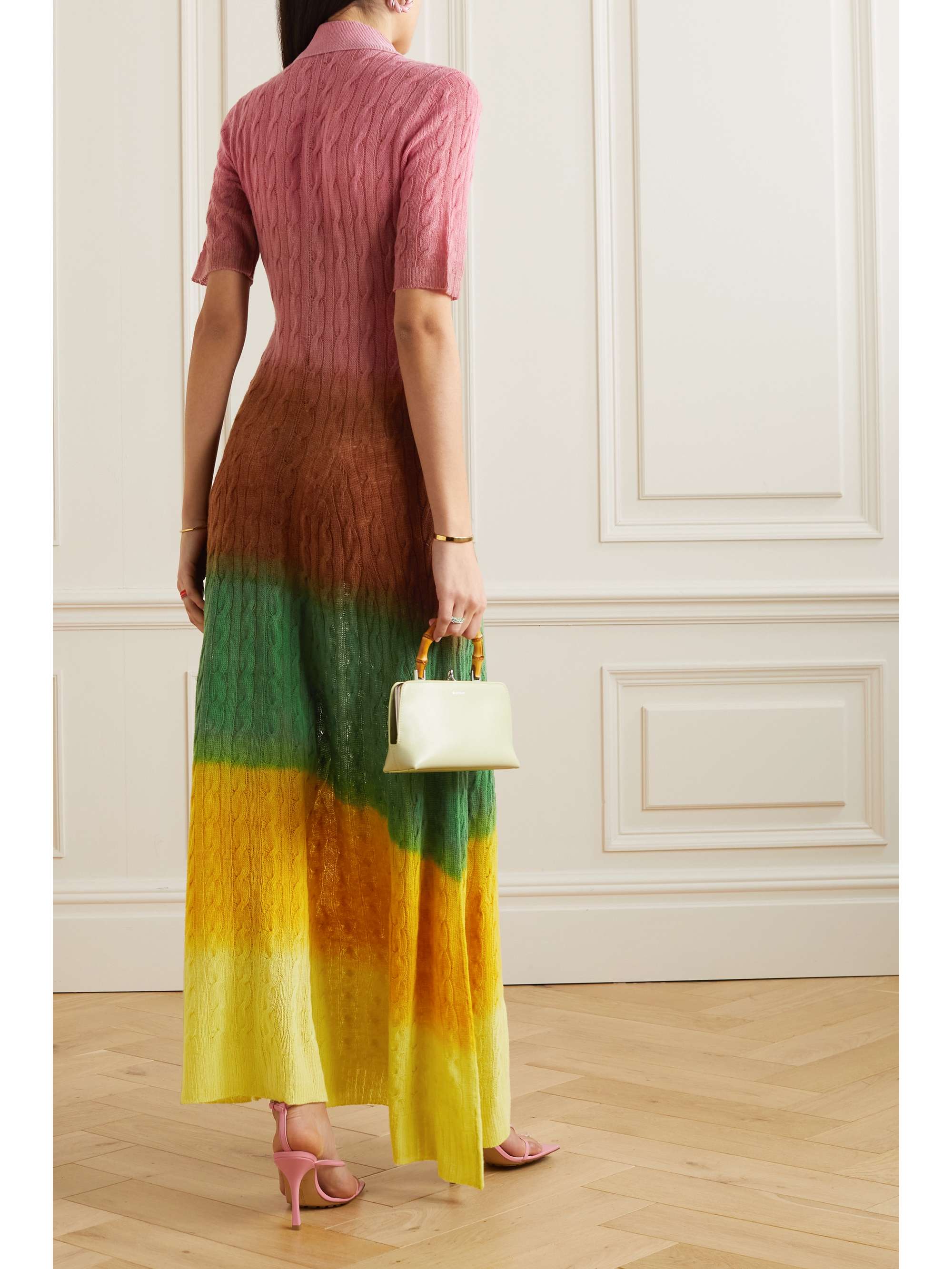 ETRO Degradé wool midi dress