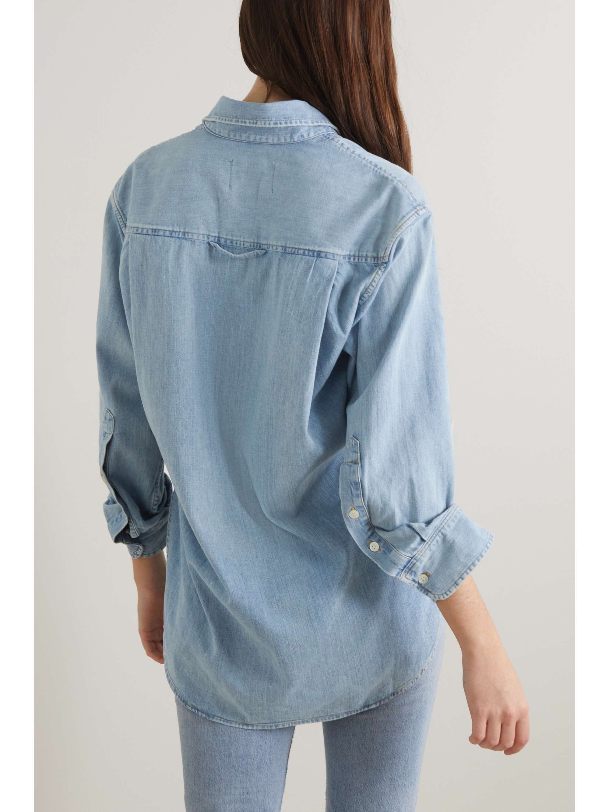 CITIZENS OF HUMANITY + NET SUSTAIN Kayla denim shirt