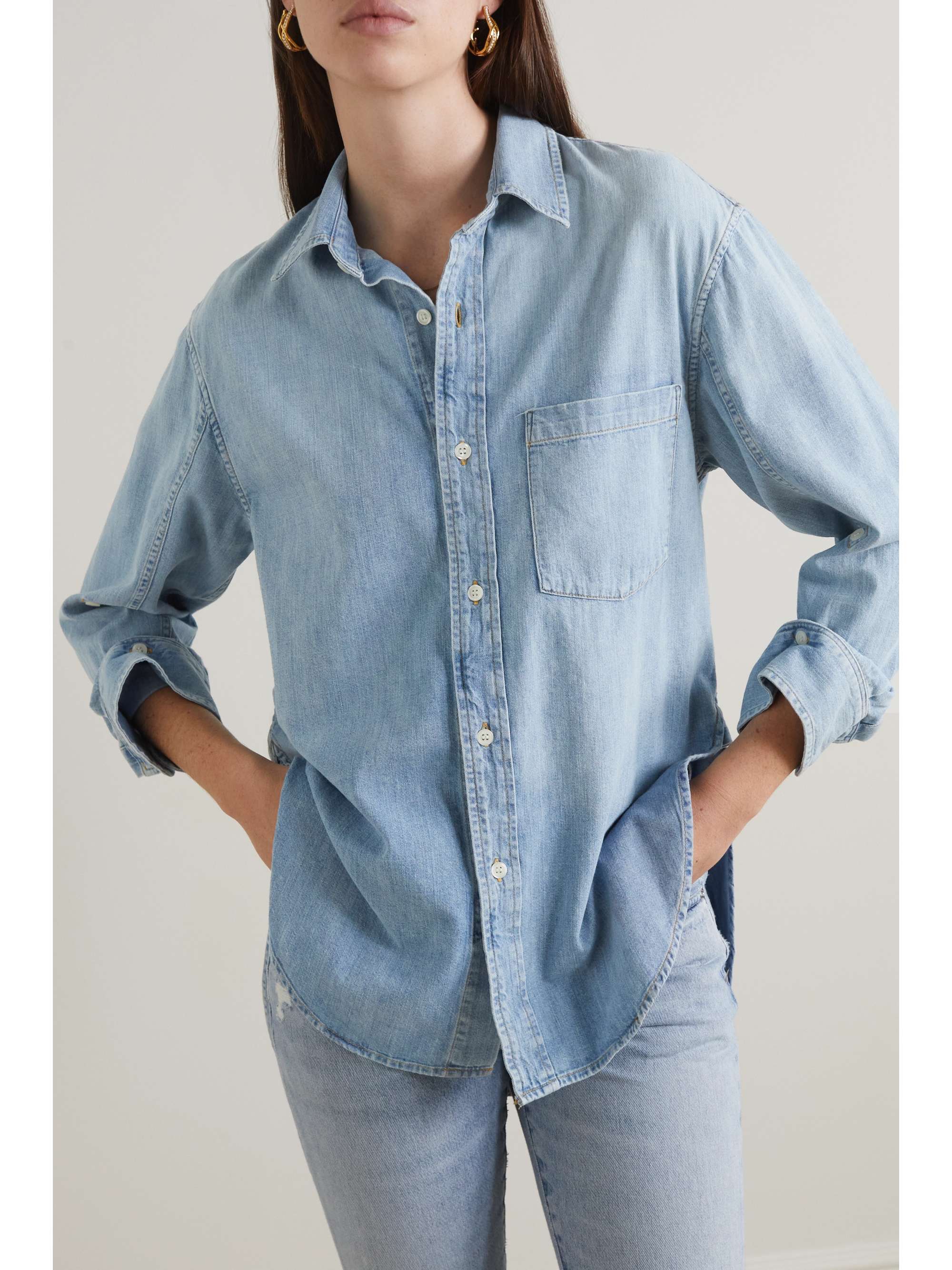 CITIZENS OF HUMANITY + NET SUSTAIN Kayla denim shirt