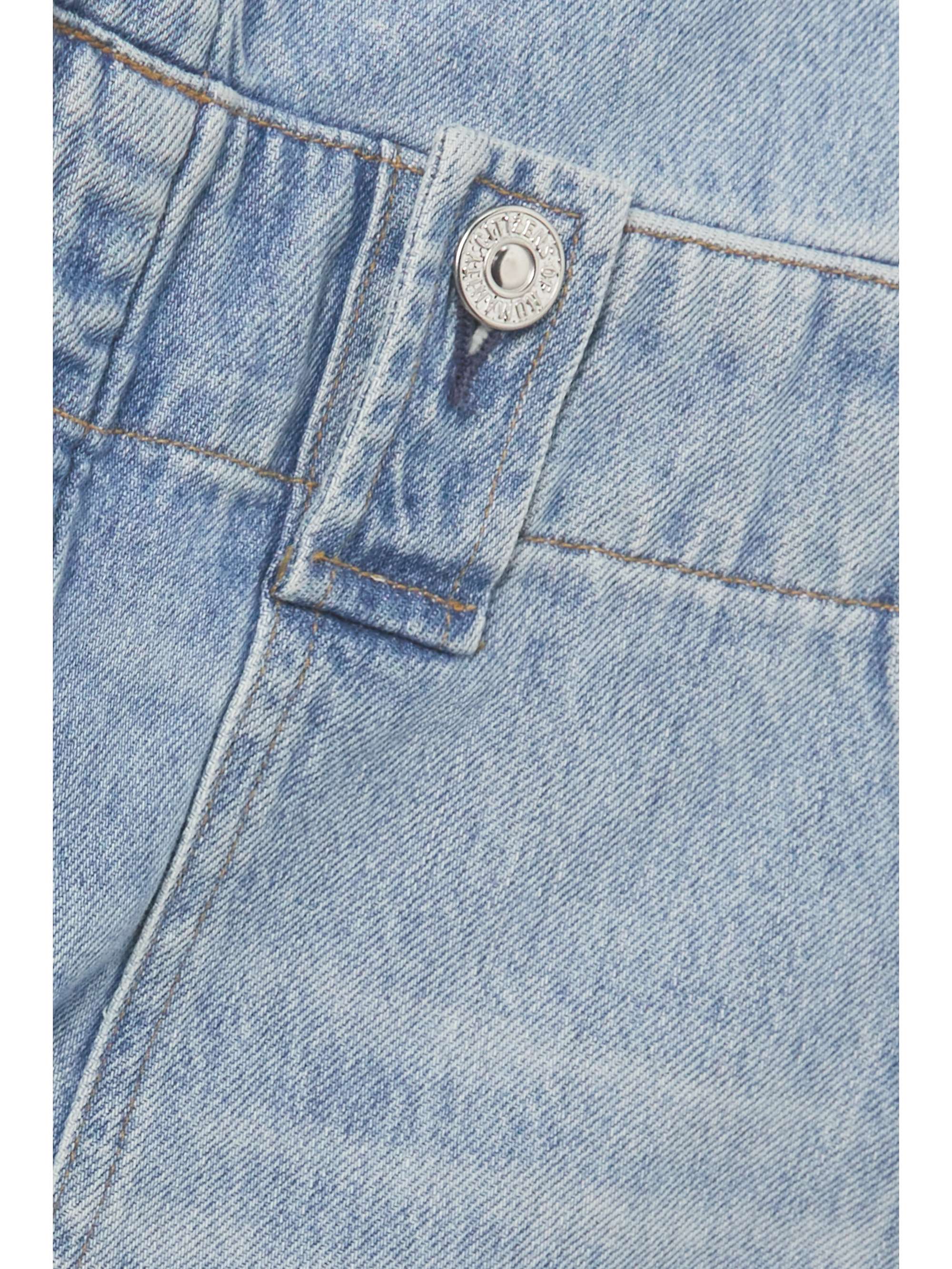 CITIZENS OF HUMANITY + NET SUSTAIN Amel cropped organic denim jumpsuit