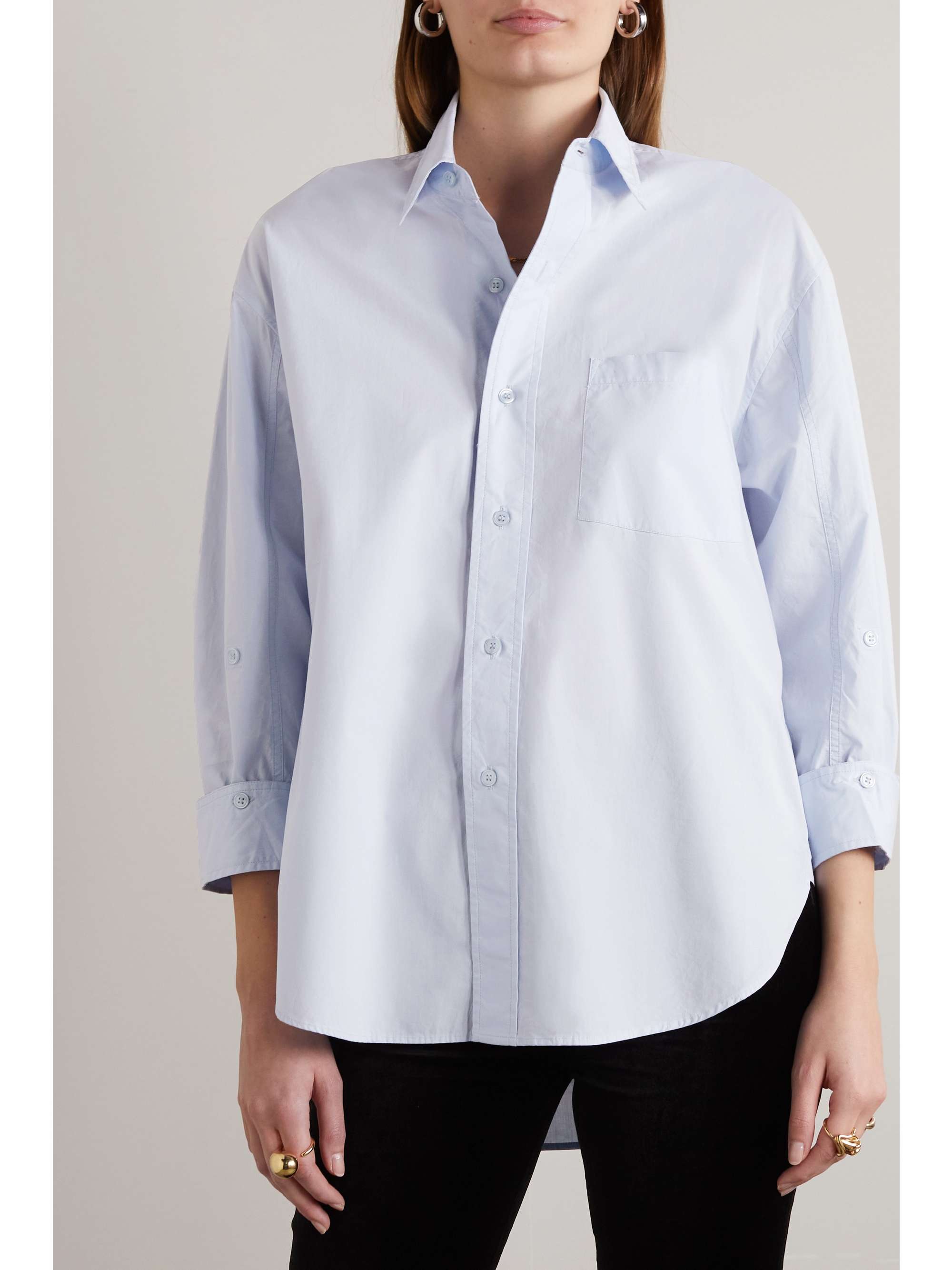 CITIZENS OF HUMANITY + NET SUSTAIN Kayla cotton Oxford shirt