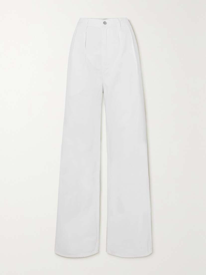 Citizens of Humanity + Net Sustain Maritzy Pleated Boyfriend Organic Jeans