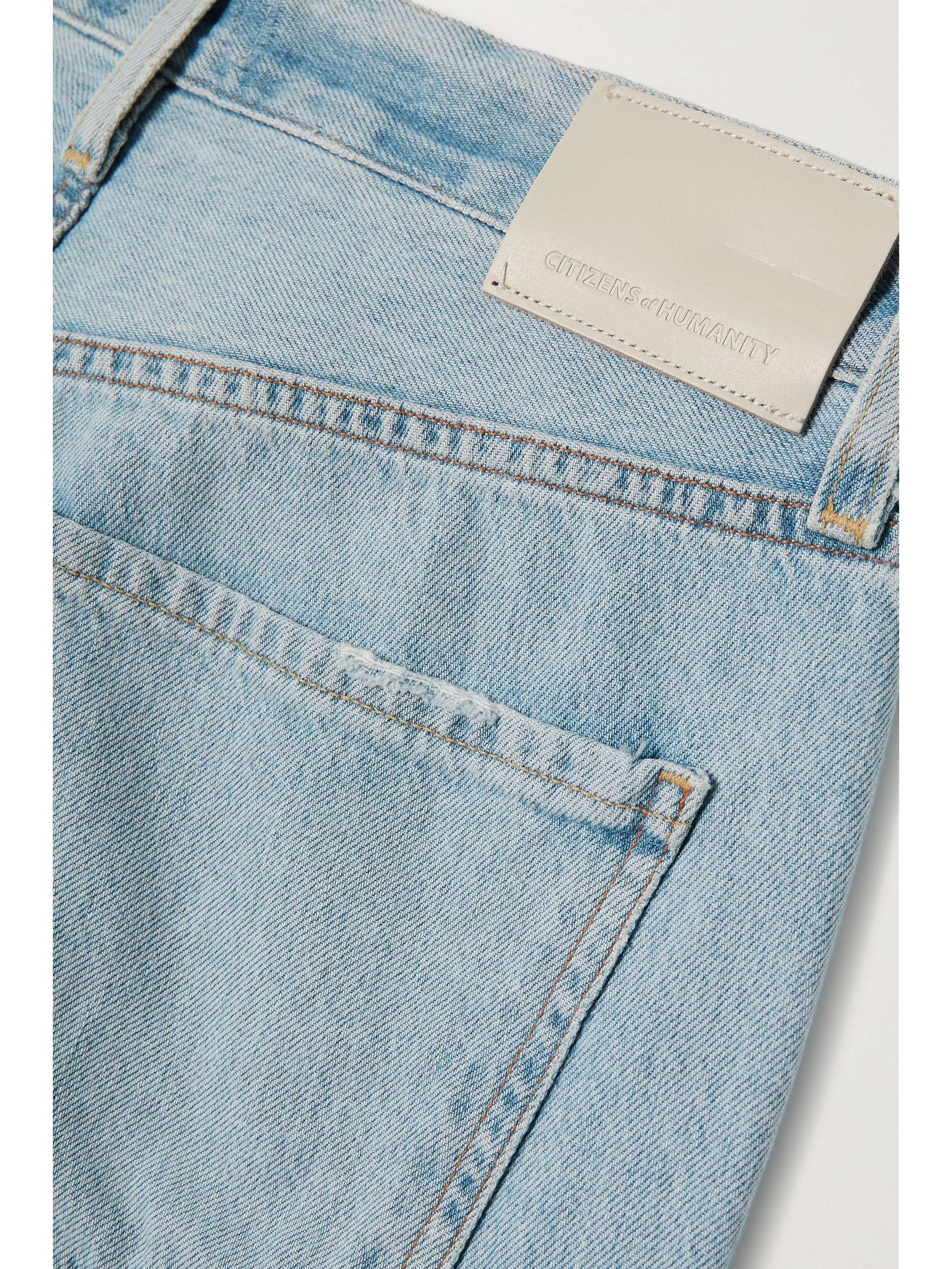 Emery cropped straight-leg jeans