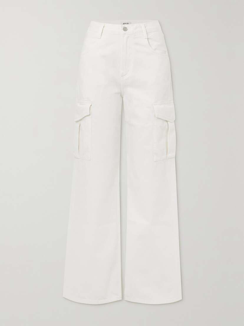 AGOLDE + Net Sustain Minka Organic High-rise Wide-leg Jeans