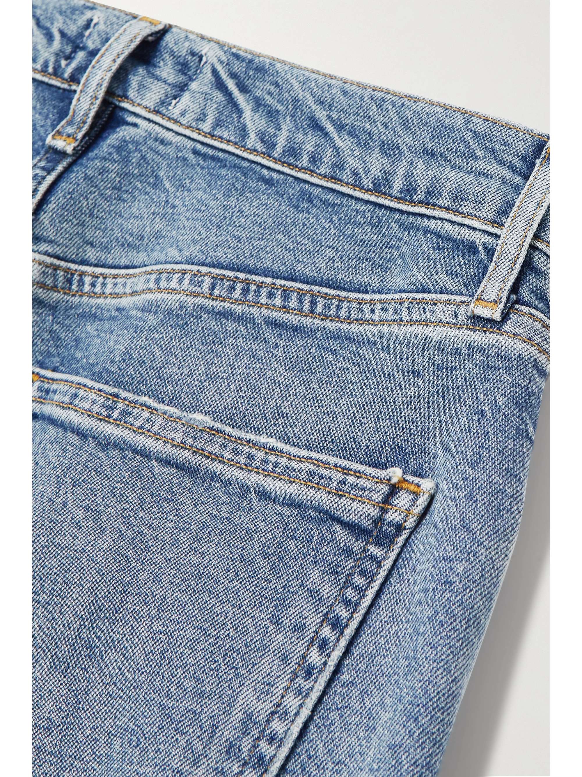 AGOLDE + NET SUSTAIN High Rise Stovepipe organic slim-leg jeans