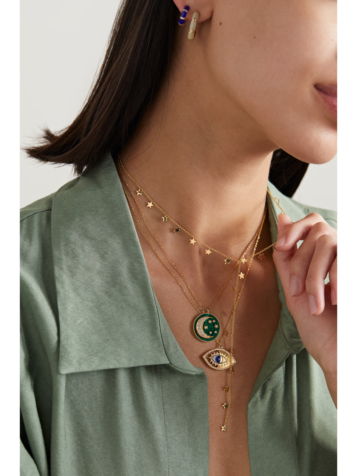 L'atelier Nawbar 18-karat Gold Necklace In Gold