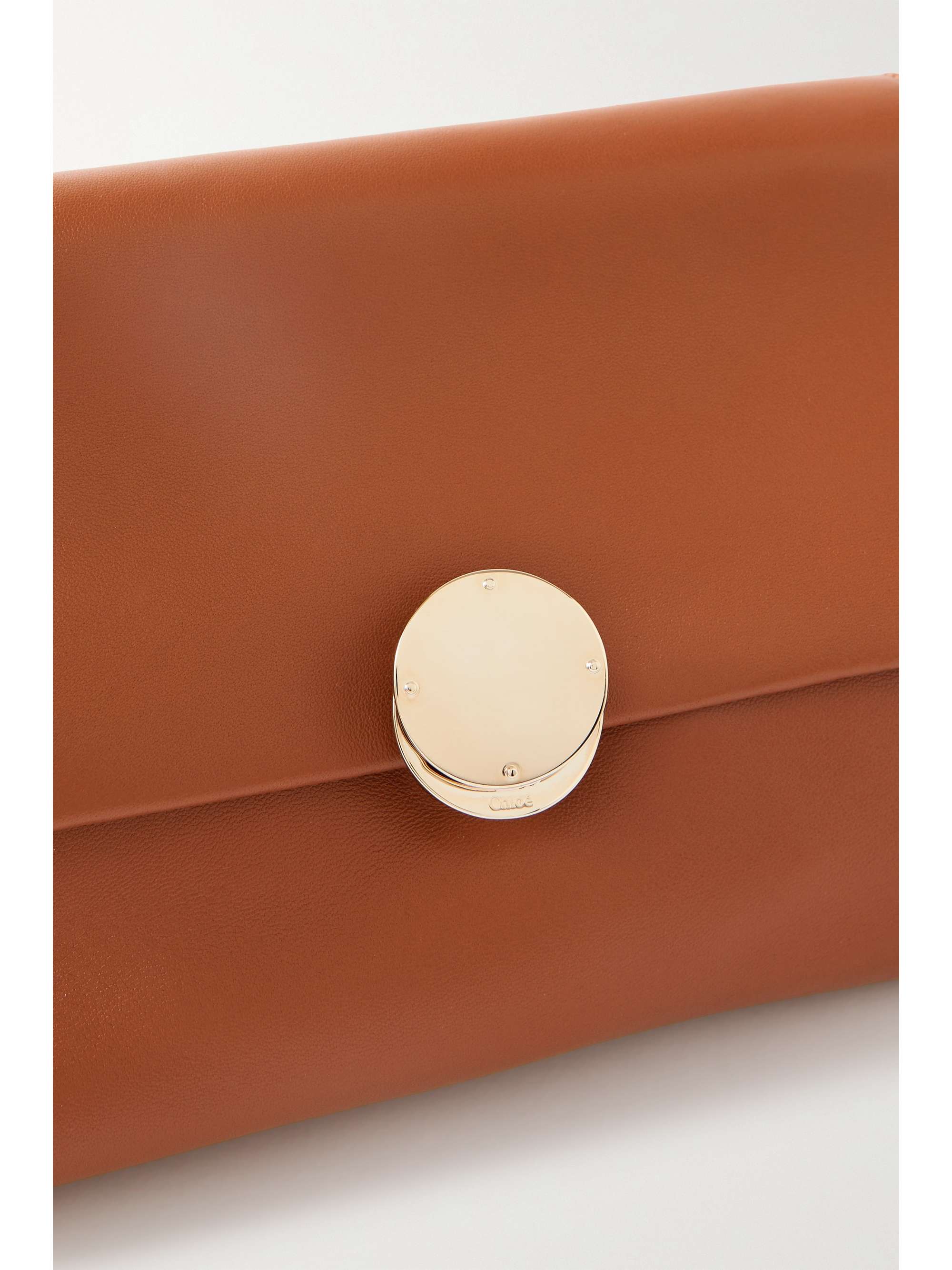 CHLOÉ + NET SUSTAIN Penelope leather clutch