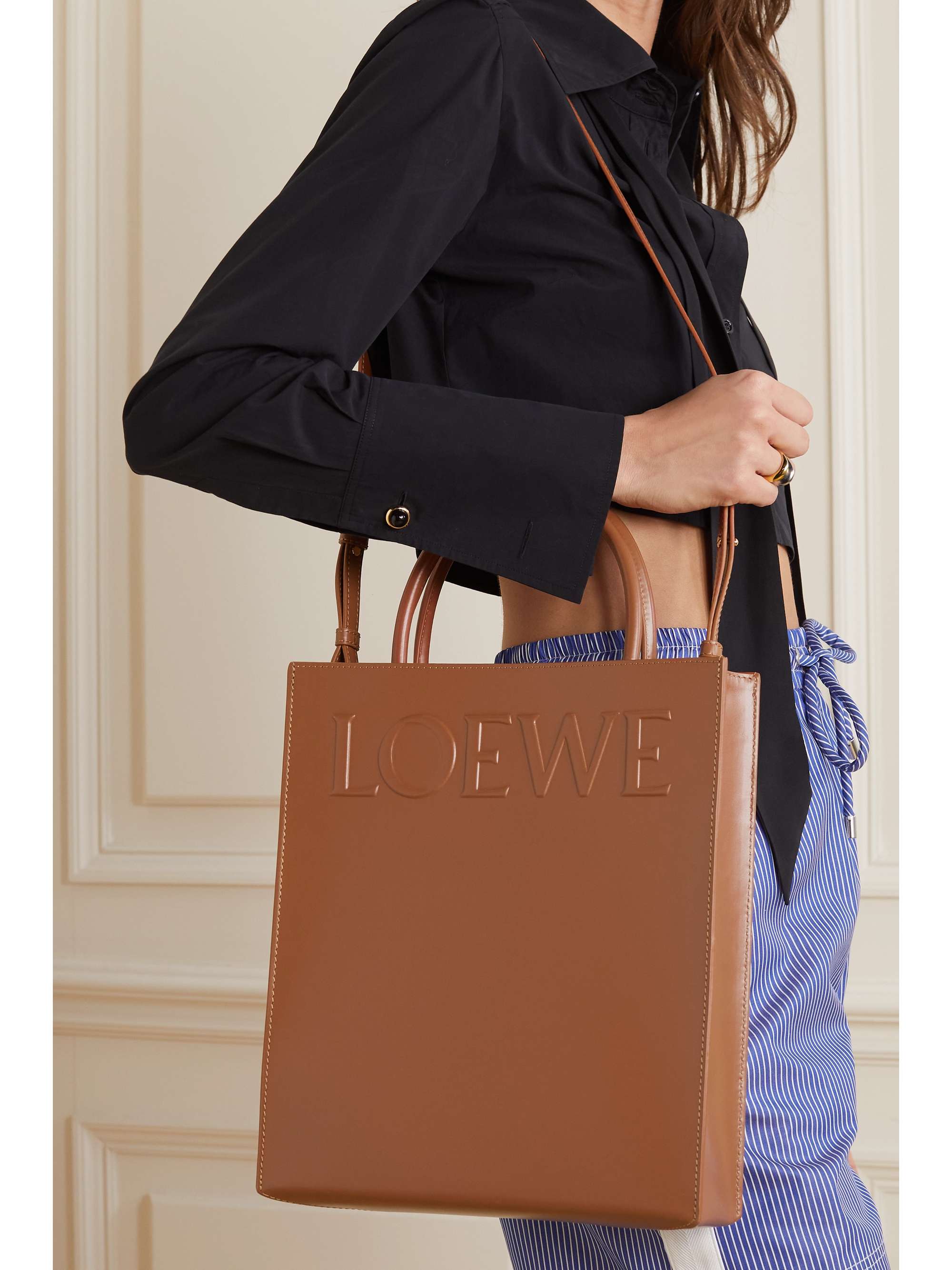 LOEWE Standard A4 leather tote
