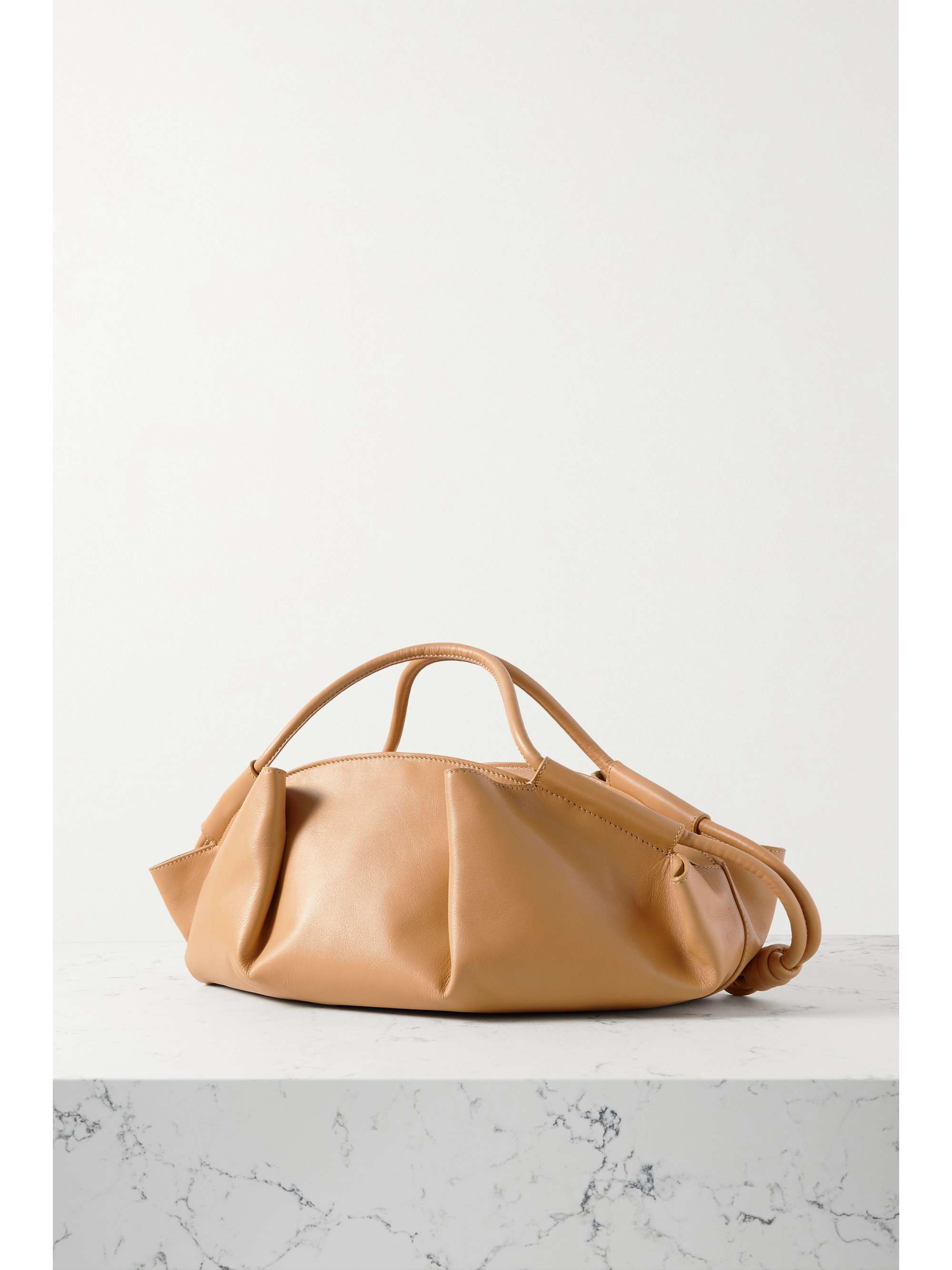 LOEWE Paseo medium pleated leather shoulder bag