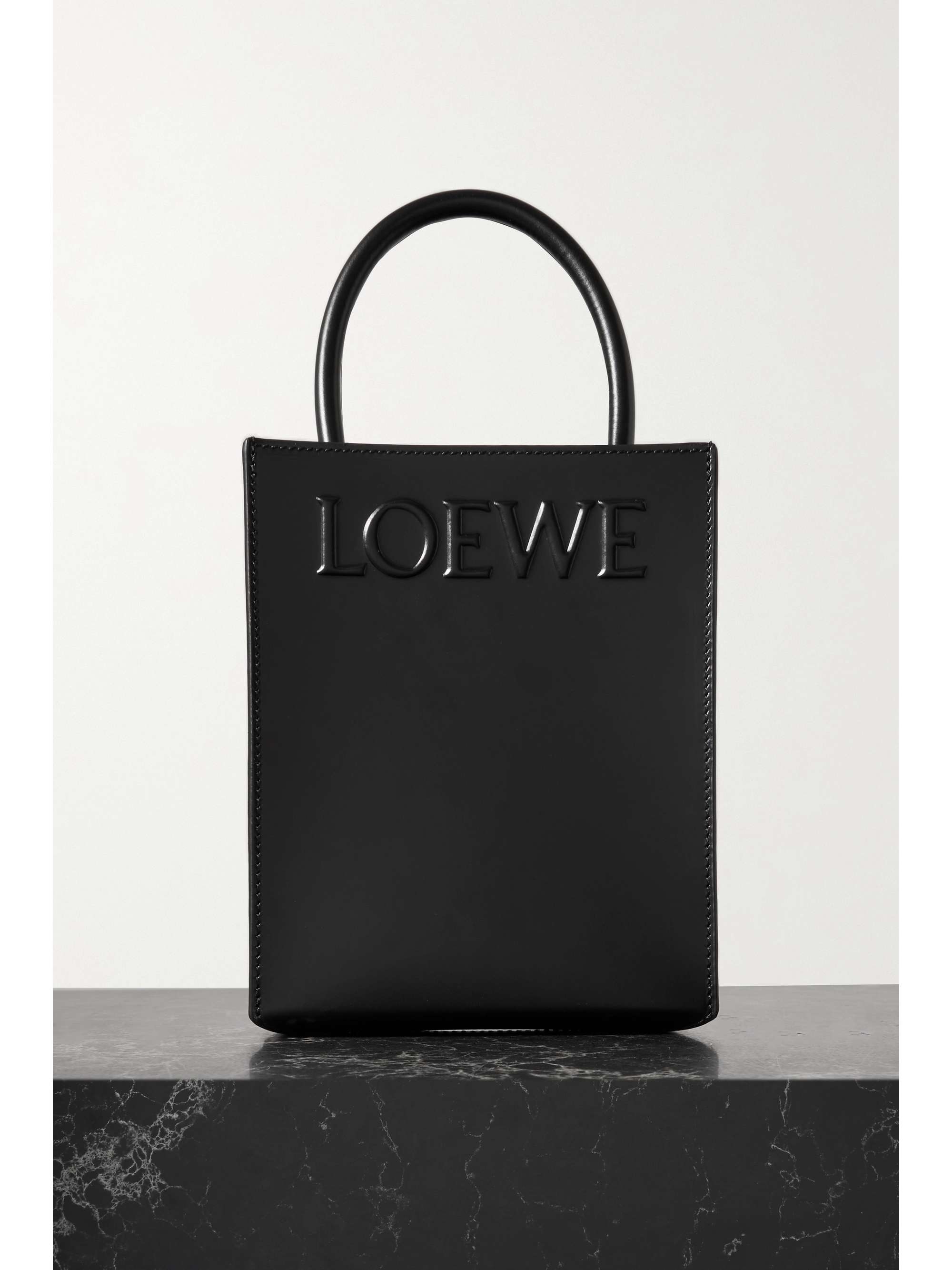 LOEWE Embossed leather tote | NET-A-PORTER