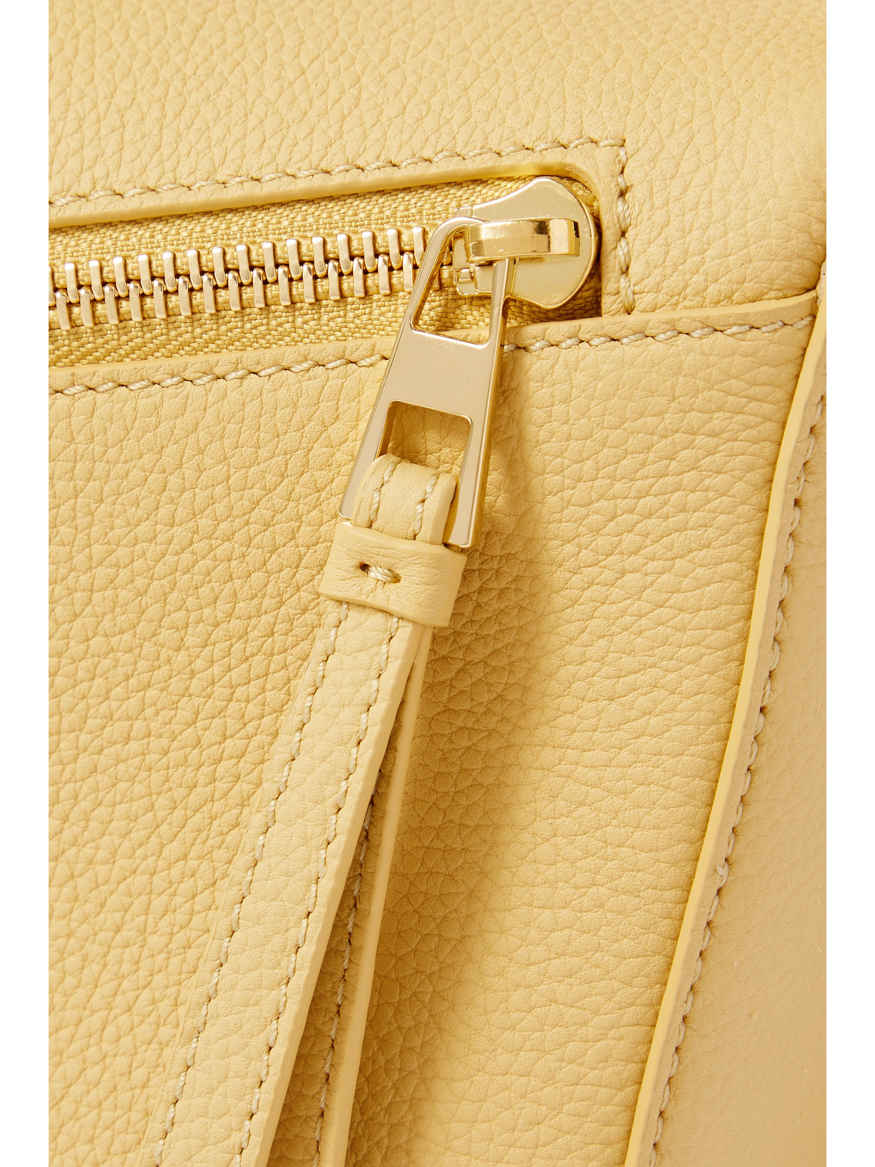 LOEWE PUZZLE SMALL TEXTURED-LEATHER SHOULDER BAG