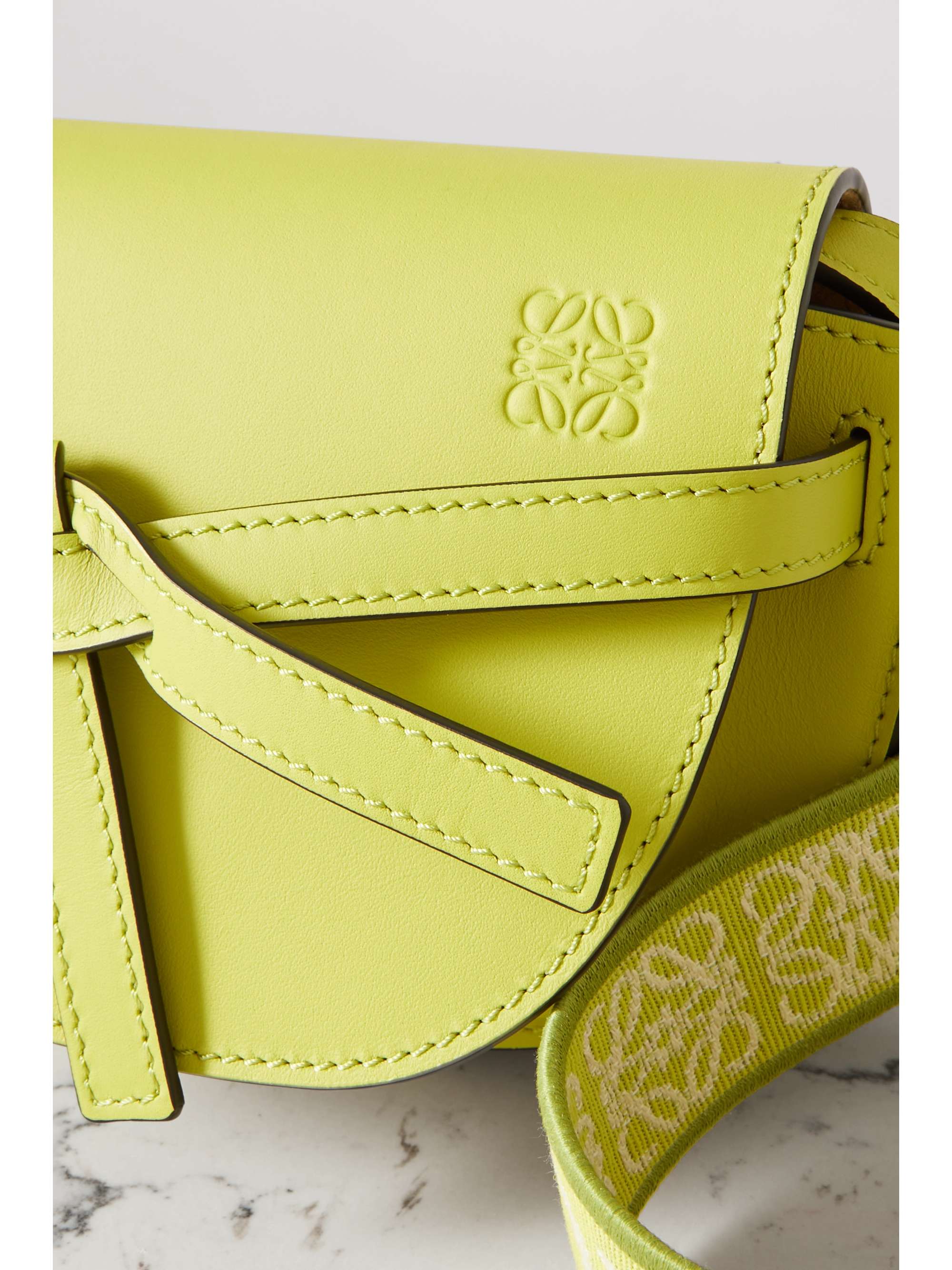 LOEWE Gate Dual mini leather shoulder bag