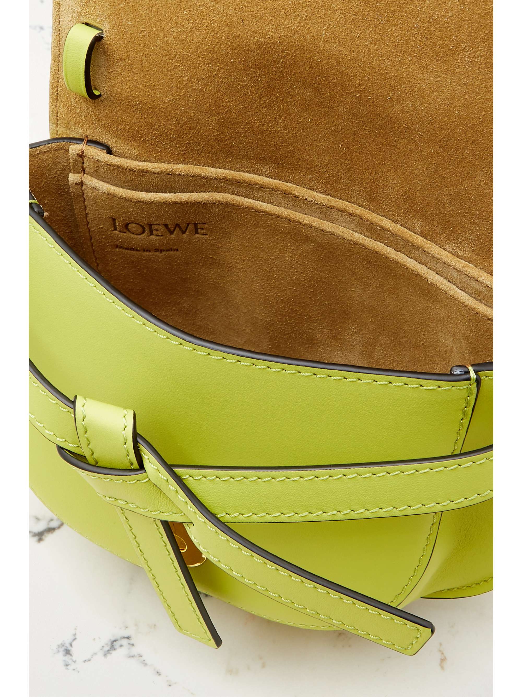 Loewe Gate Mini Canvas Shoulder Bag