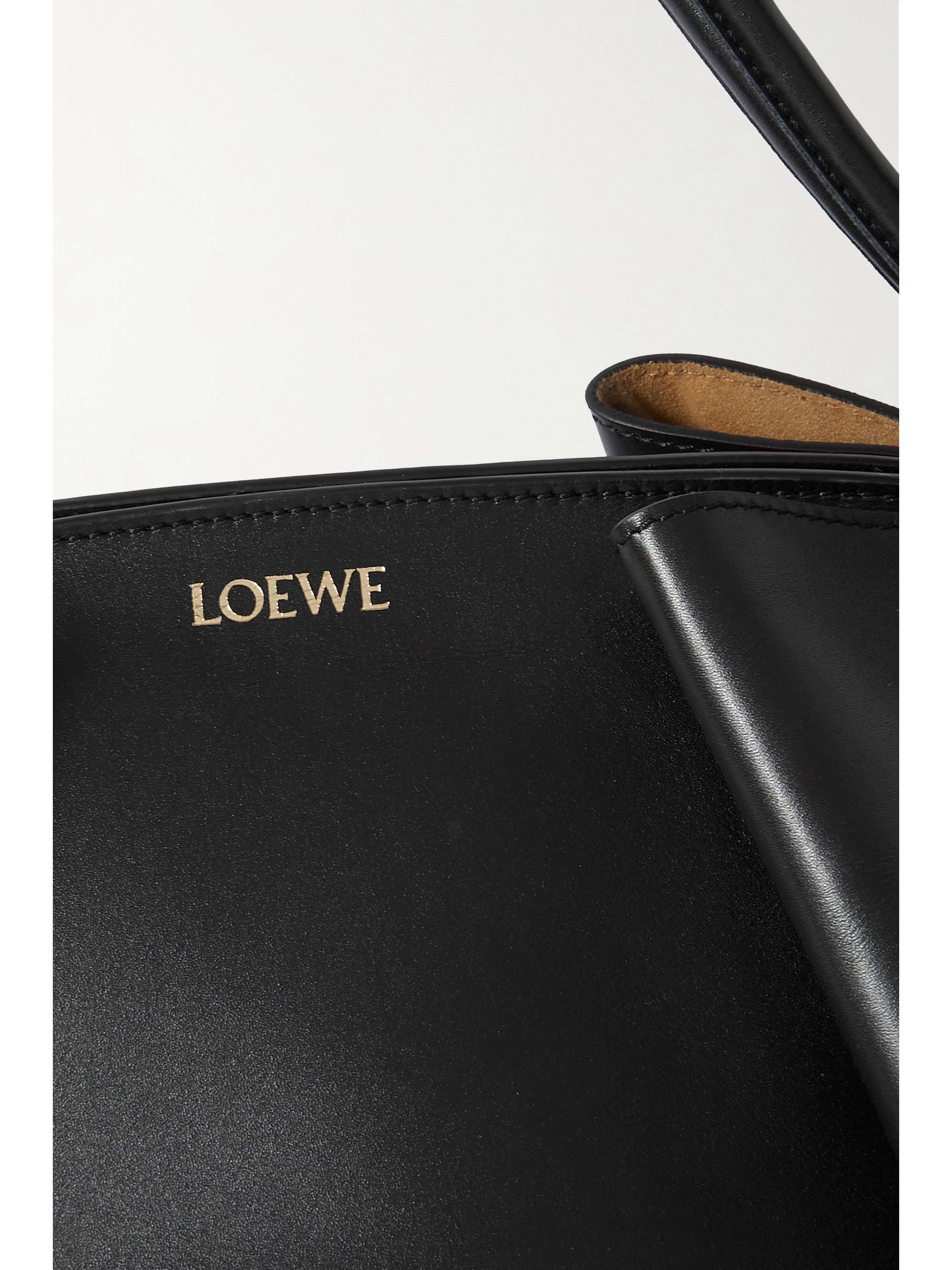 LOEWE Paseo pleated leather shoulder bag