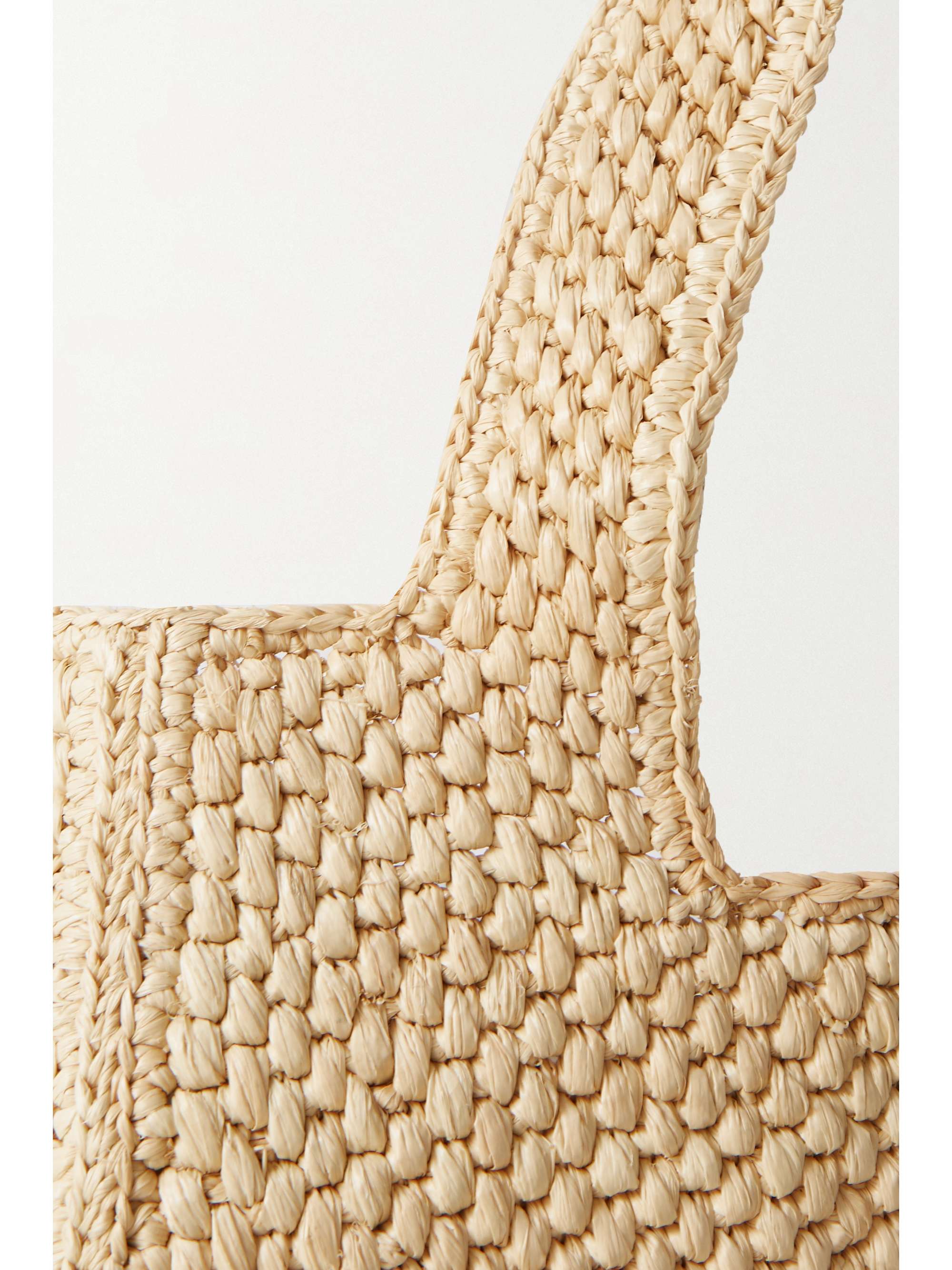 LOEWE + Paula's Ibiza embroidered raffia tote