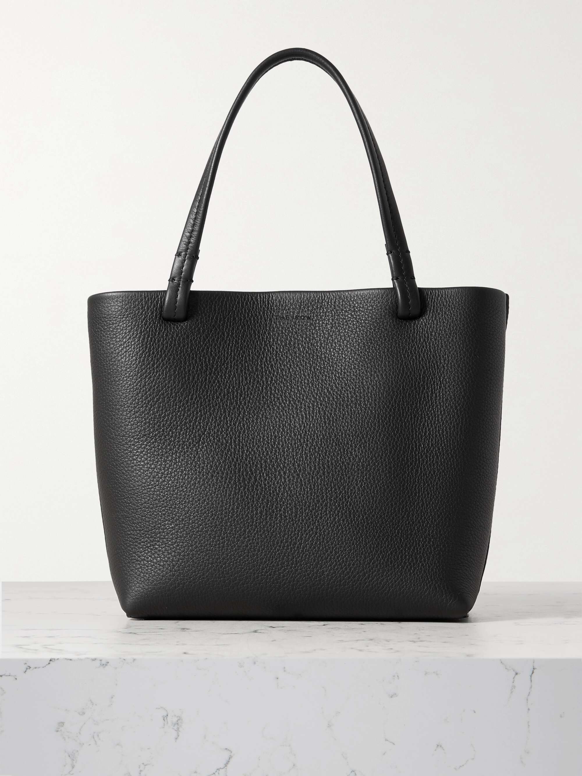 Black Leather Tote Bag Black Leather Tote Bag
