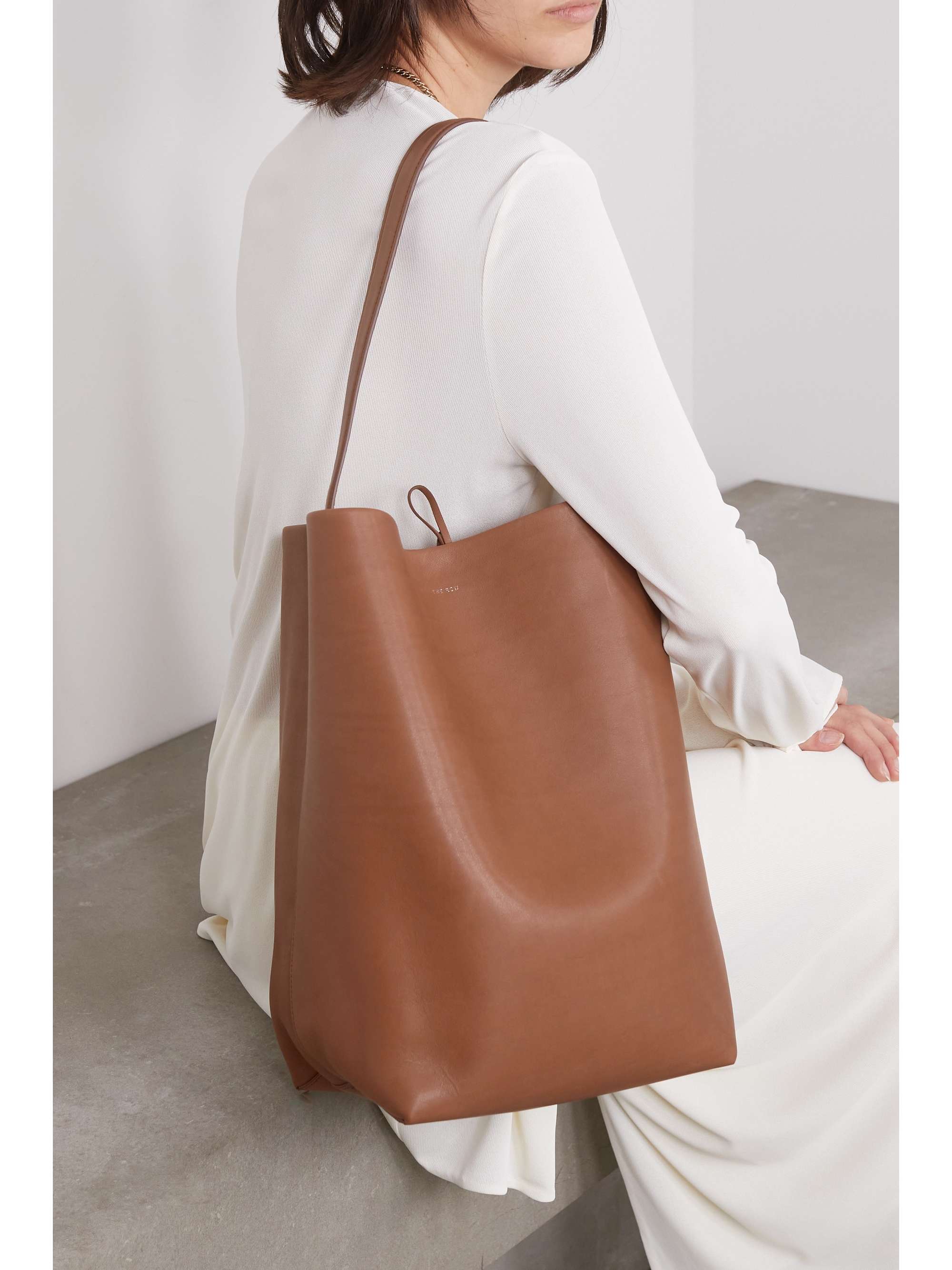 THE ROW N/S Park Large leather tote