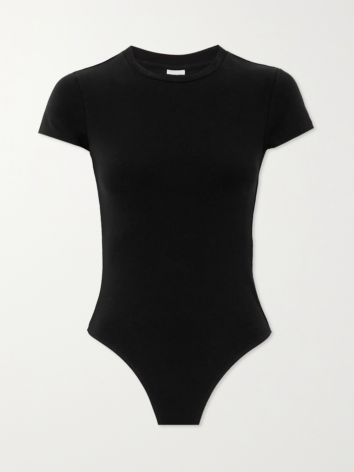 RE/DONE - Stretch-cotton Jersey Bodysuit - Black