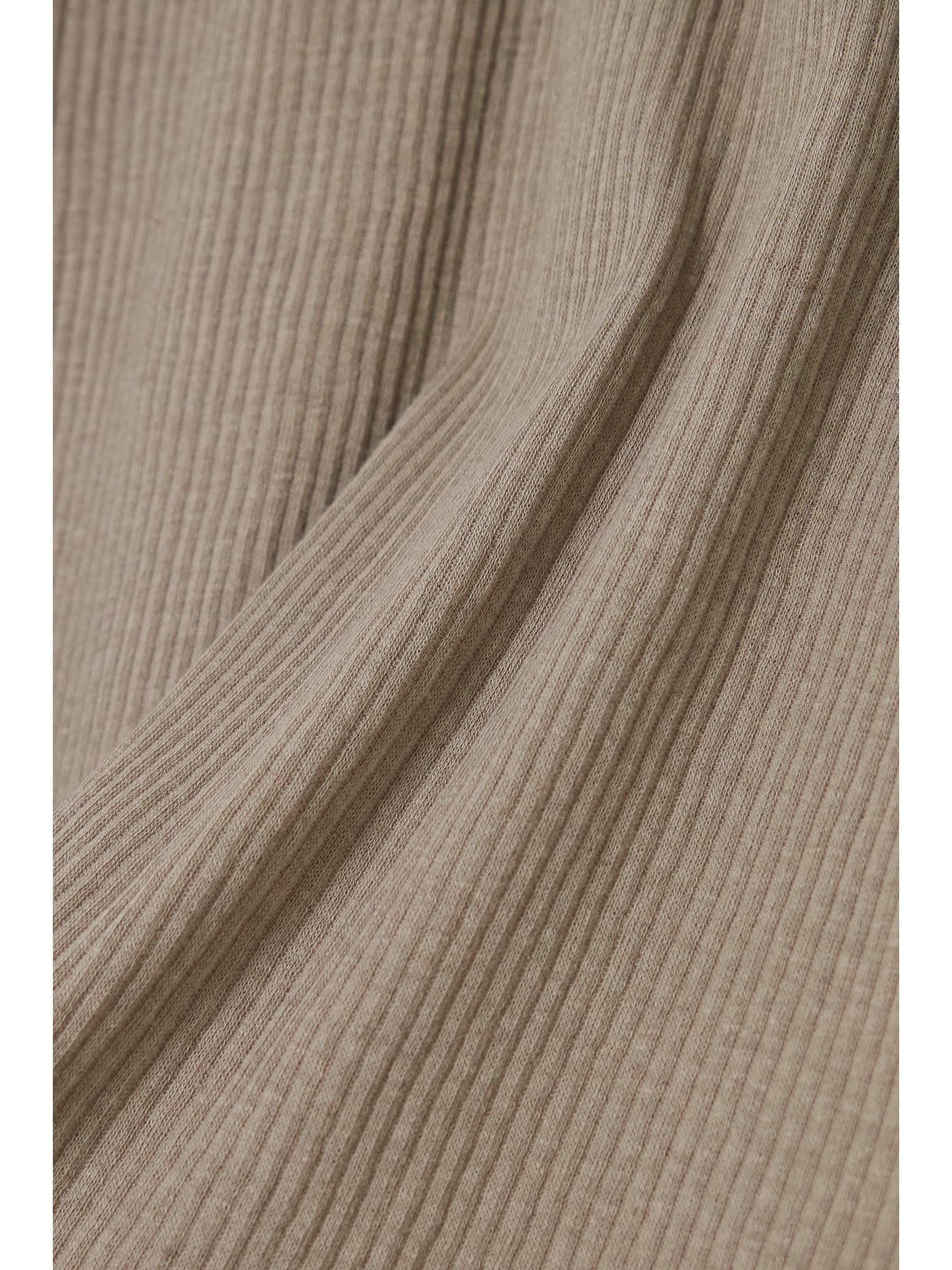 NINETY PERCENT Tyro ribbed organic cotton top
