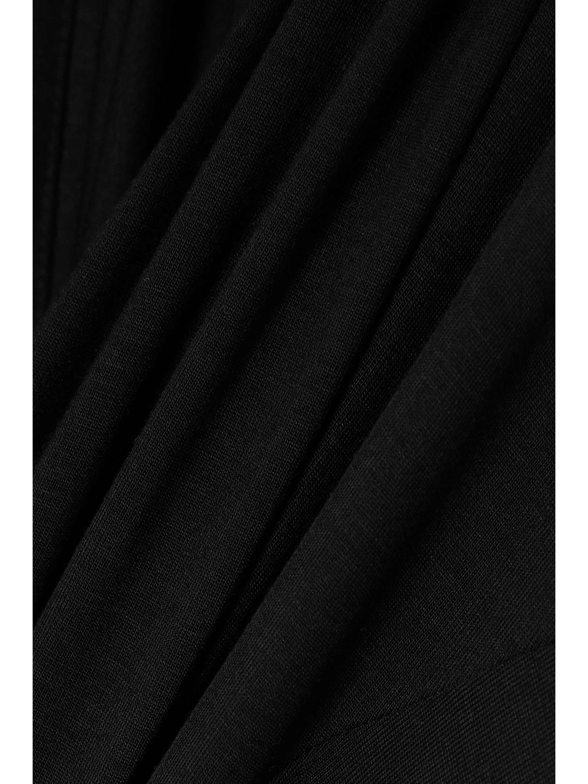 NINETY PERCENT Bythos gathered stretch-TENCEL Lyocell midi dress
