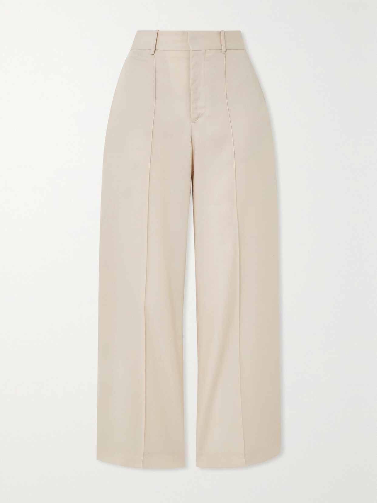 Ninety Percent Chania Tencel Lyocell Flared Pants In Neutrals