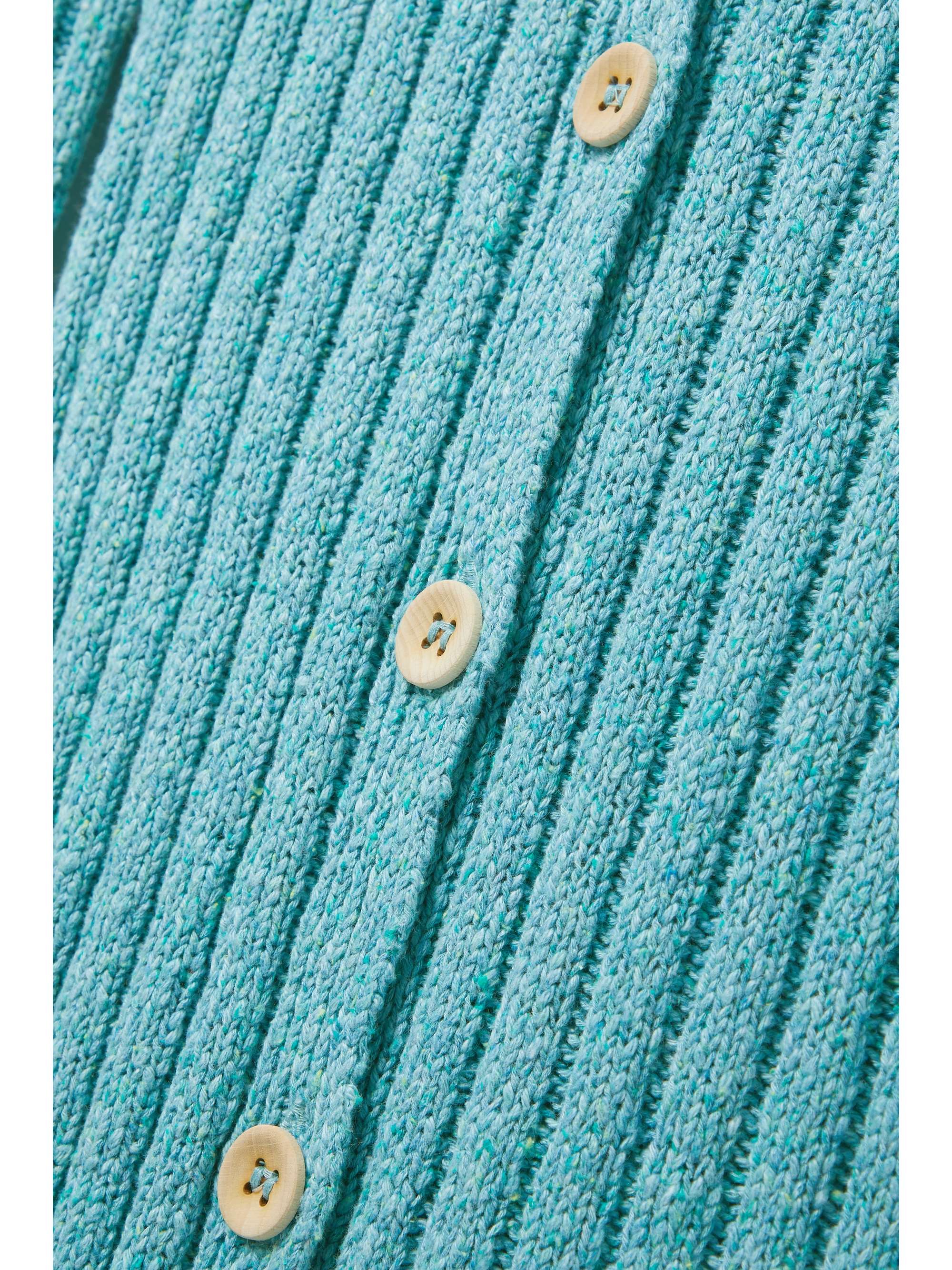 THE ELDER STATESMAN June ribbed cotton, linen and silk-blend midi dress