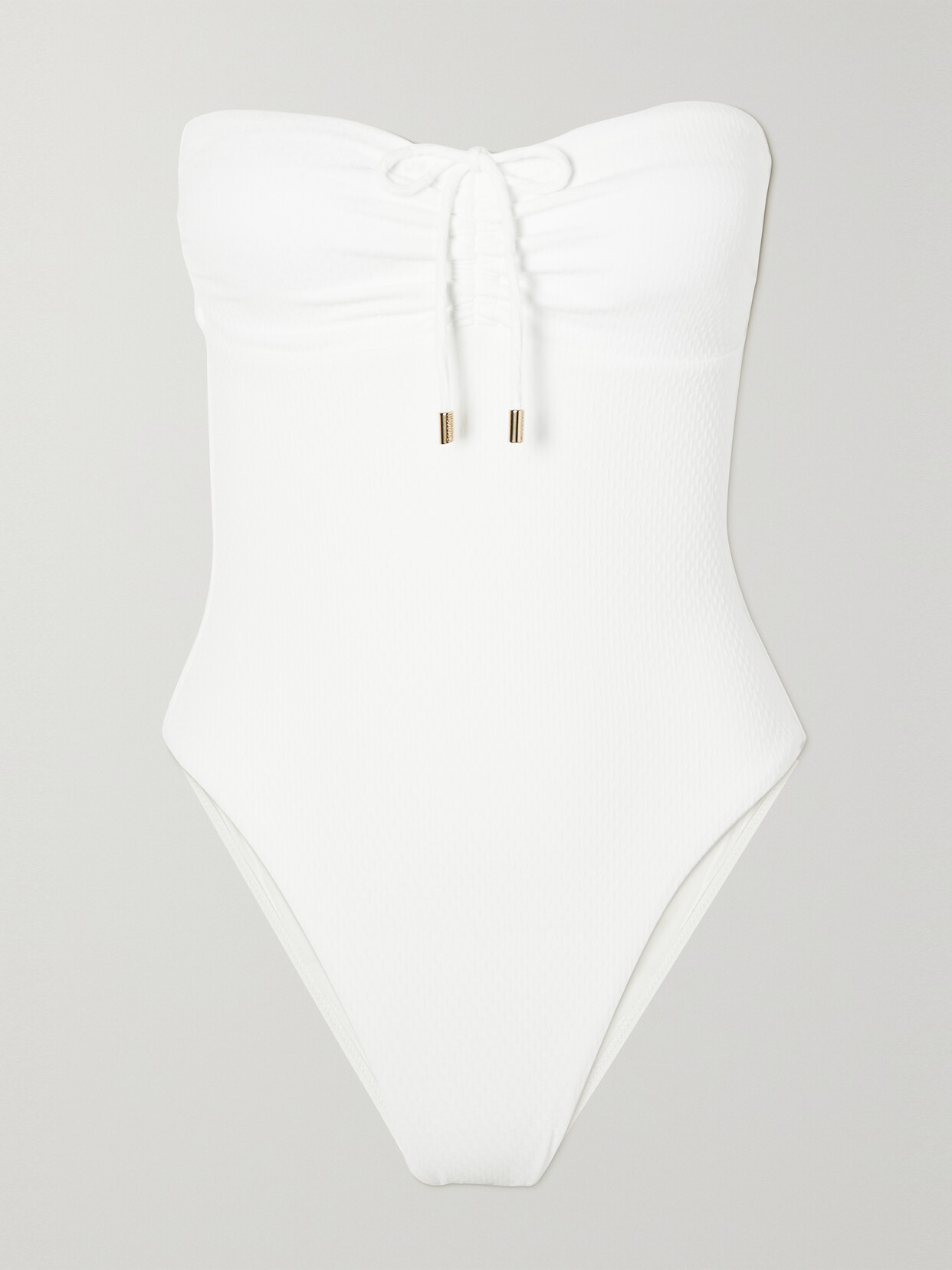 Melissa Odabash - St Kitts Textured Swimsuit - White