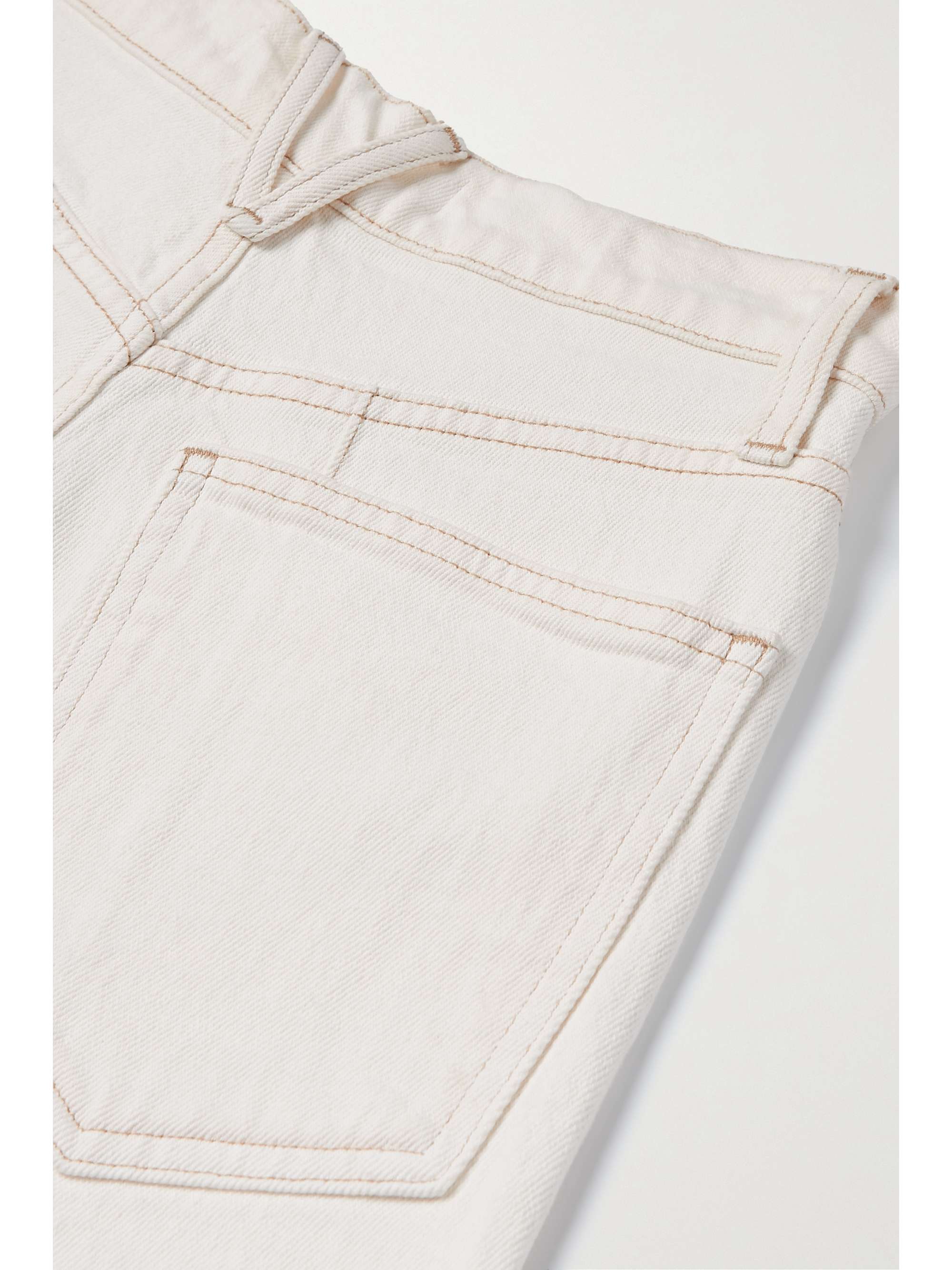 VERONICA BEARD Dylan high-rise straight-leg jeans
