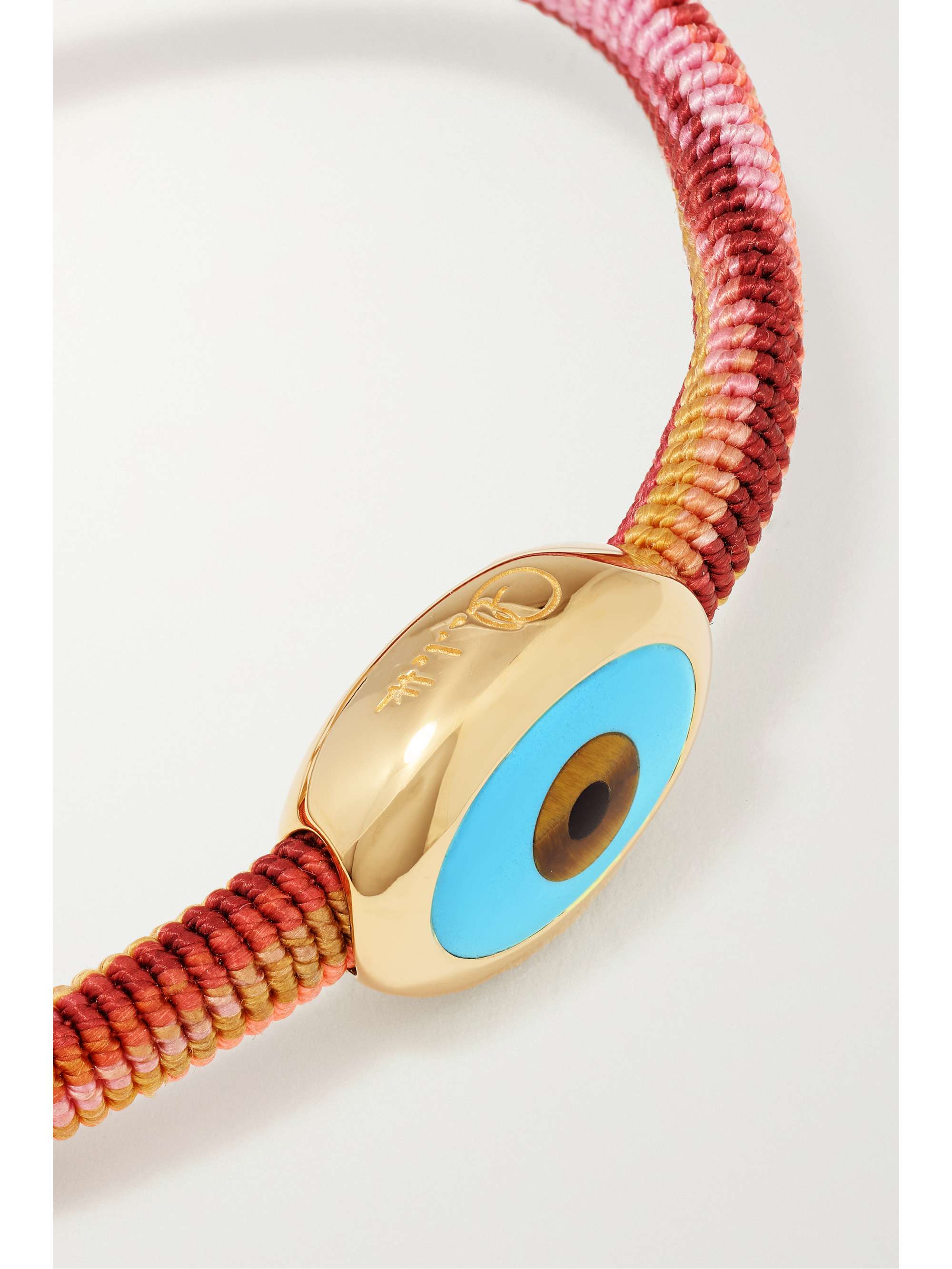 OLE LYNGGAARD COPENHAGEN Life 18-karat gold, turquoise and enamel bracelet