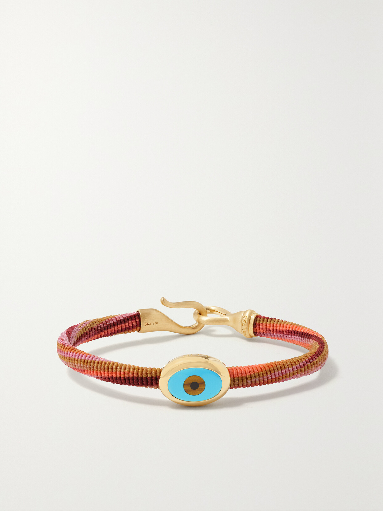 Ole Lynggaard Copenhagen Life 18-karat Gold, Turquoise And Enamel Bracelet