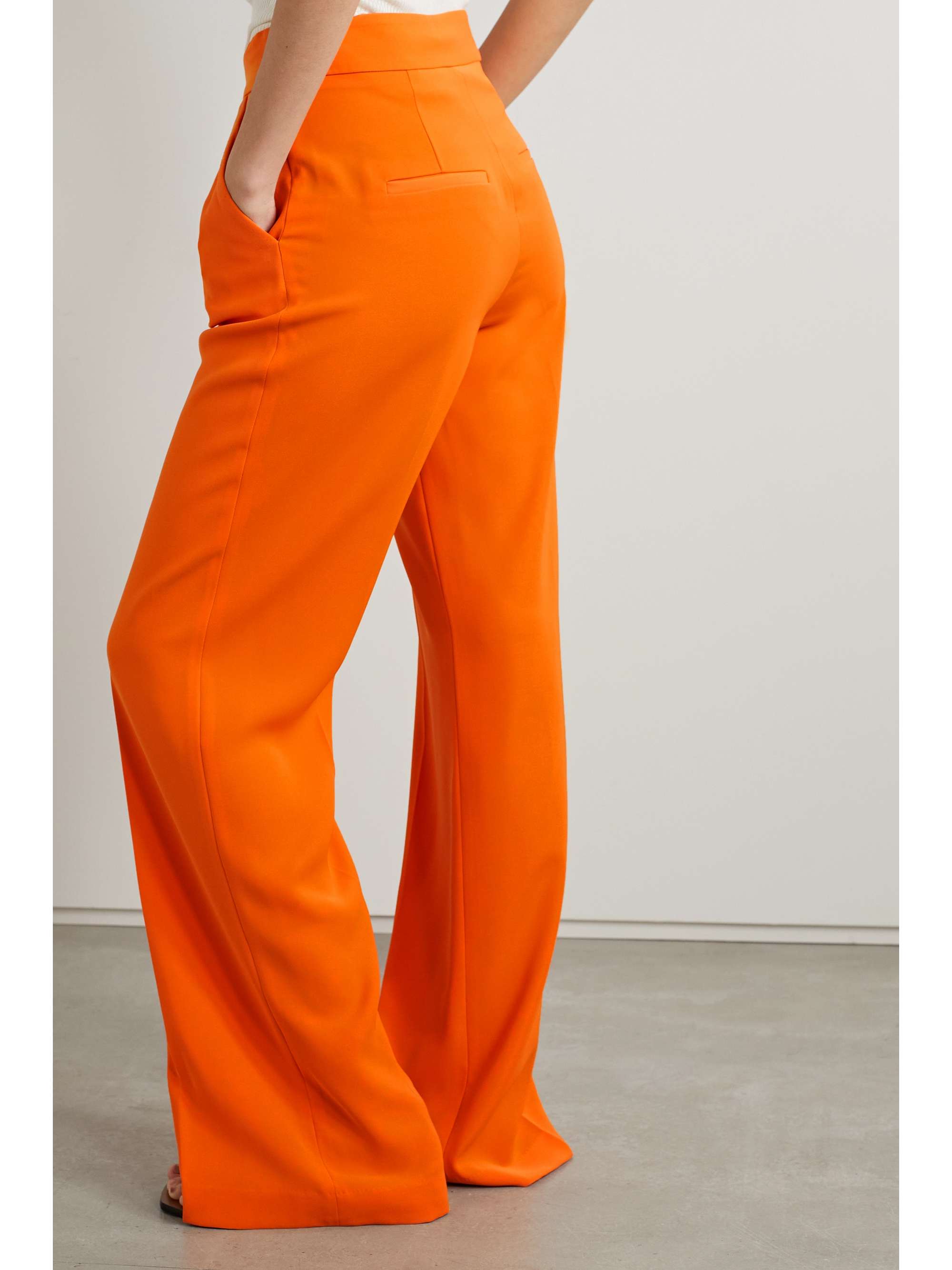VERONICA BEARD Pantaloni a gamba larga con pinces Robinne