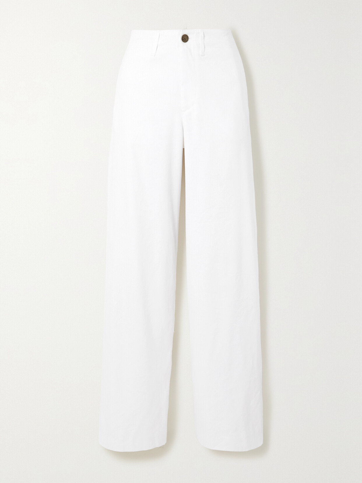 Rag & Bone Featherweight Andi High Rise Wide Leg Jeans Ecru In White