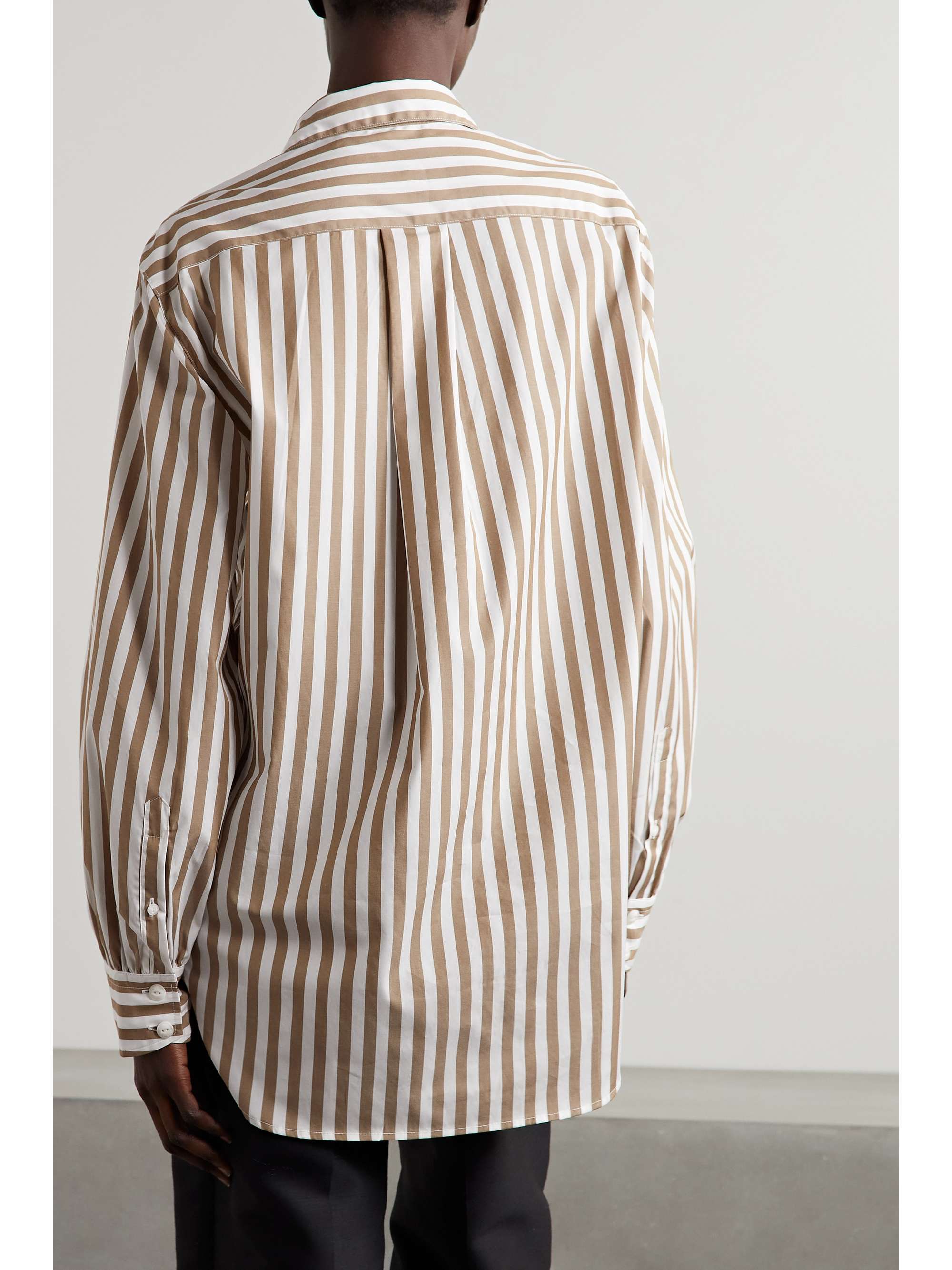 RAG & BONE Maxine striped cotton-poplin shirt