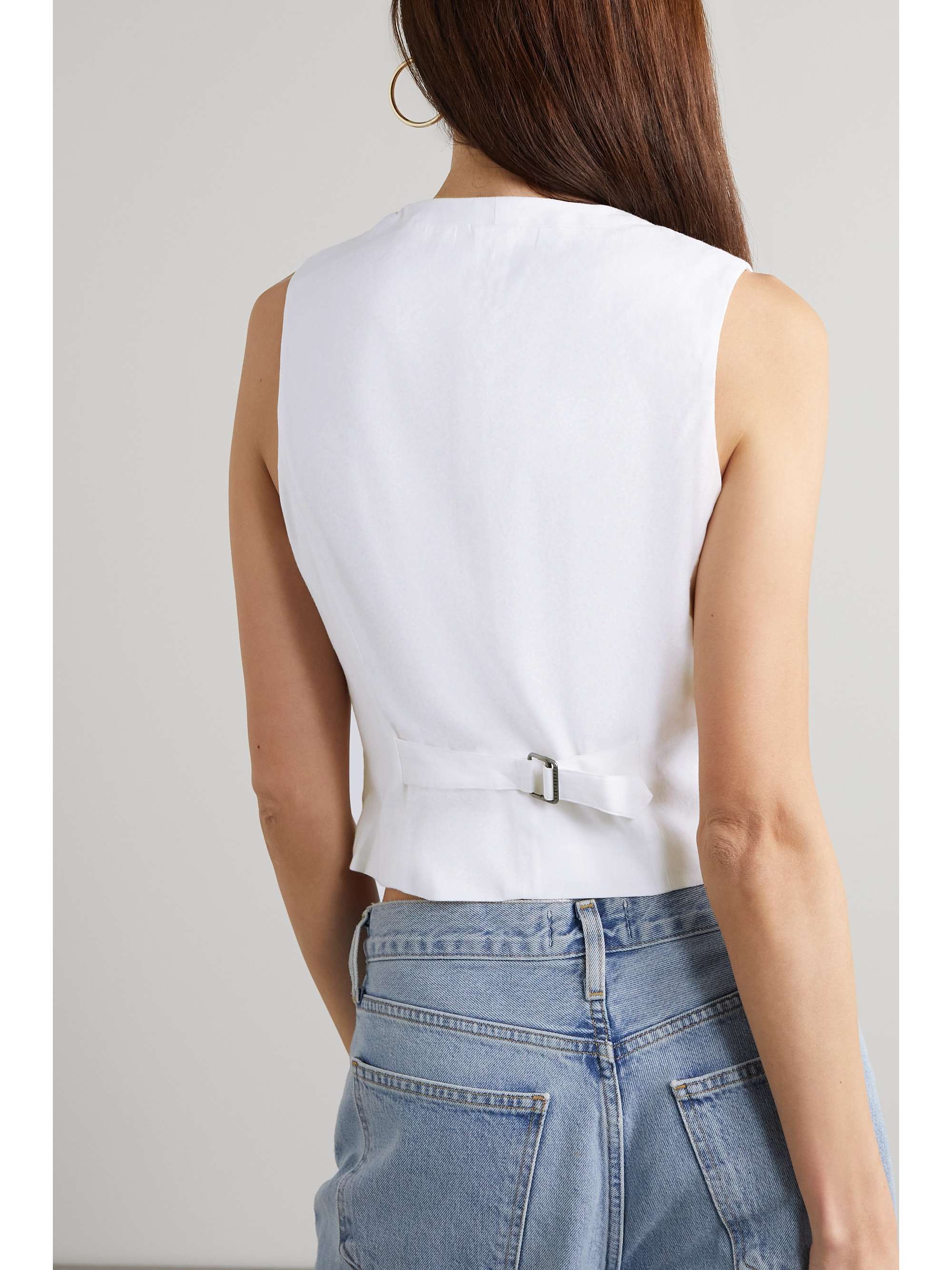 RAG & BONE Priya linen-blend vest