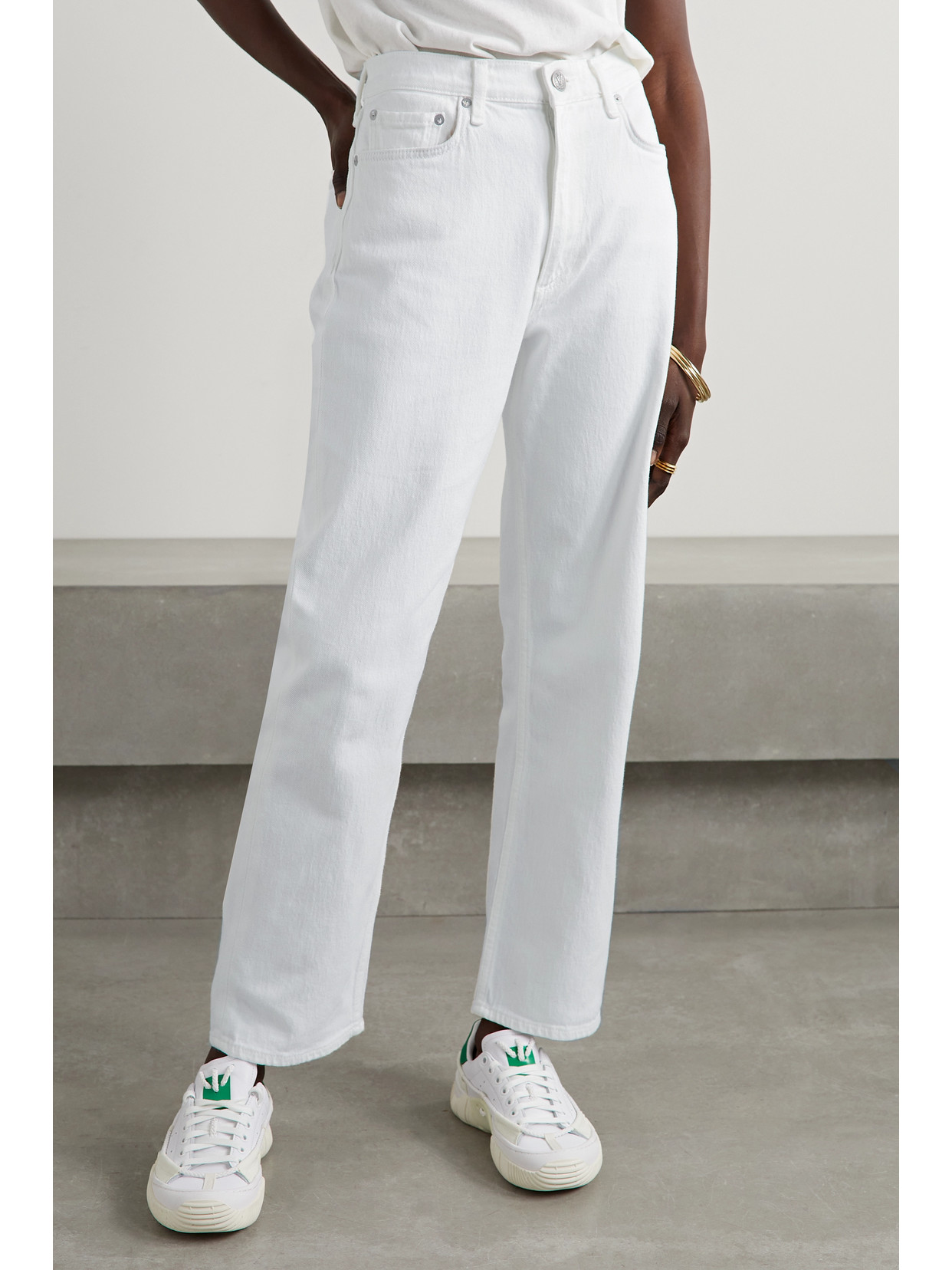 RAG & BONE HARLOW MID-RISE STRAIGHT-LEG JEANS