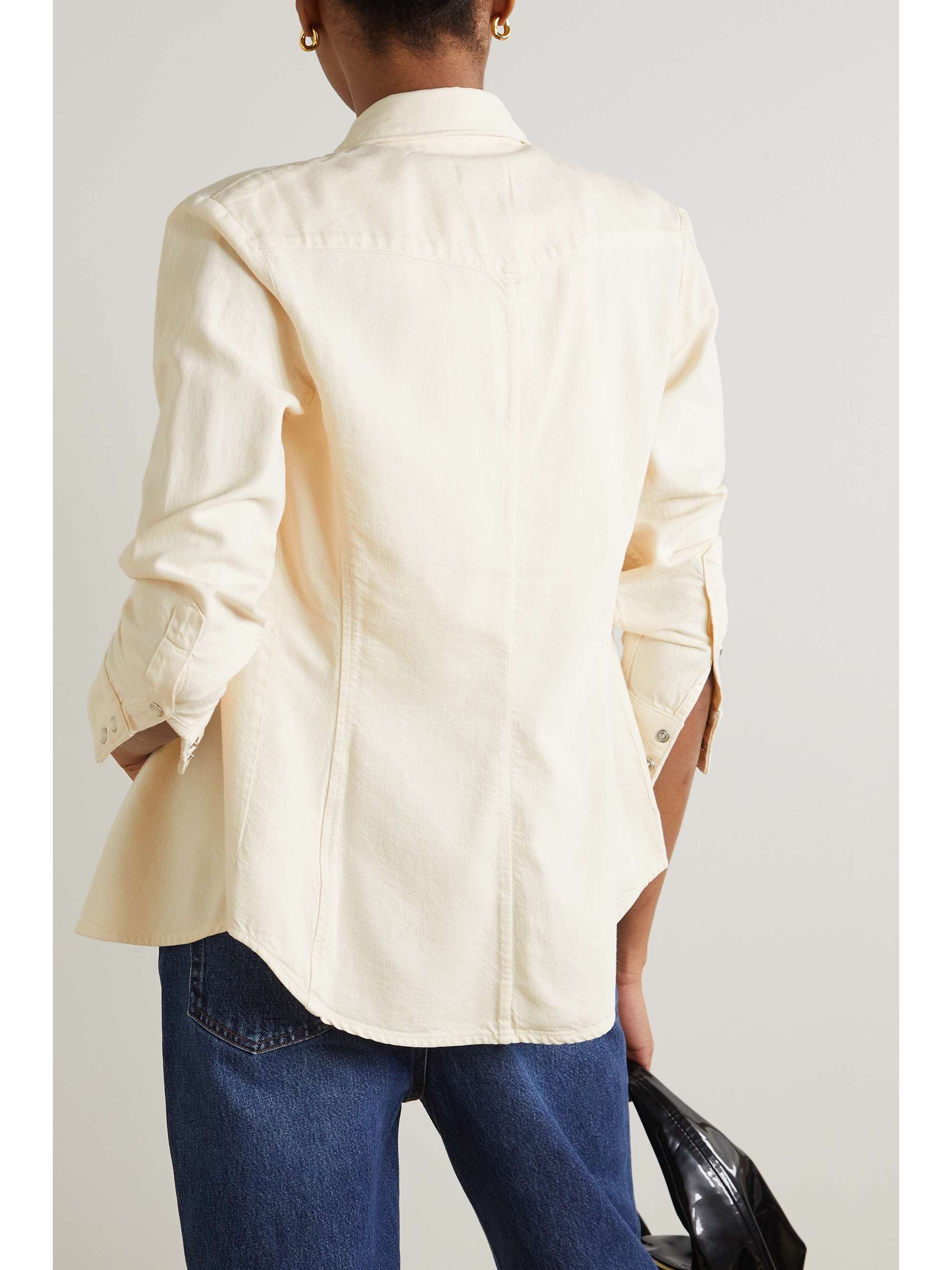 RAG & BONE Featherweight Wyatt Hemd aus einer Baumwoll-Lyocell-Mischung