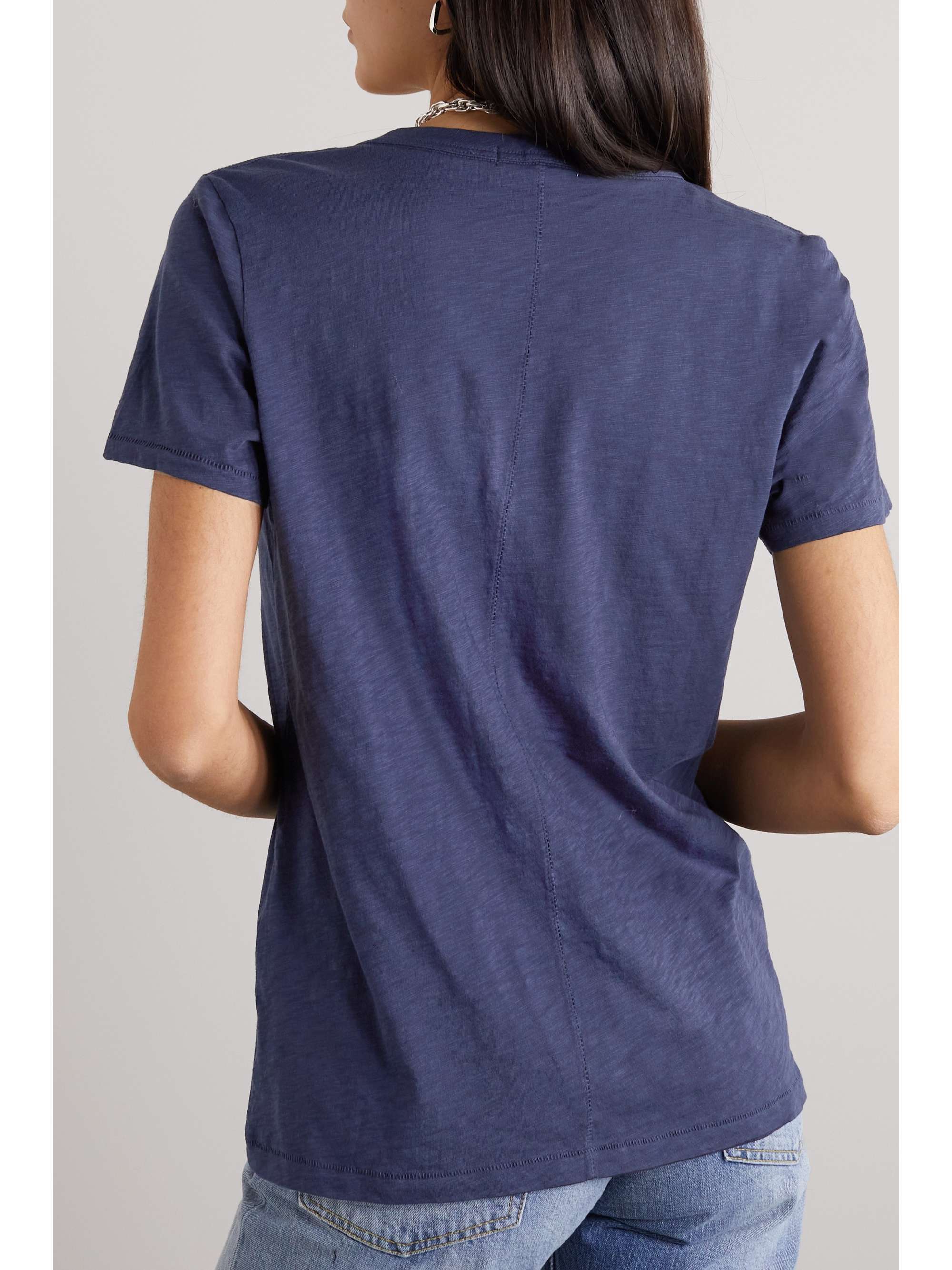 RAG & BONE The Slub Vee organic Pima cotton-jersey T-shirt