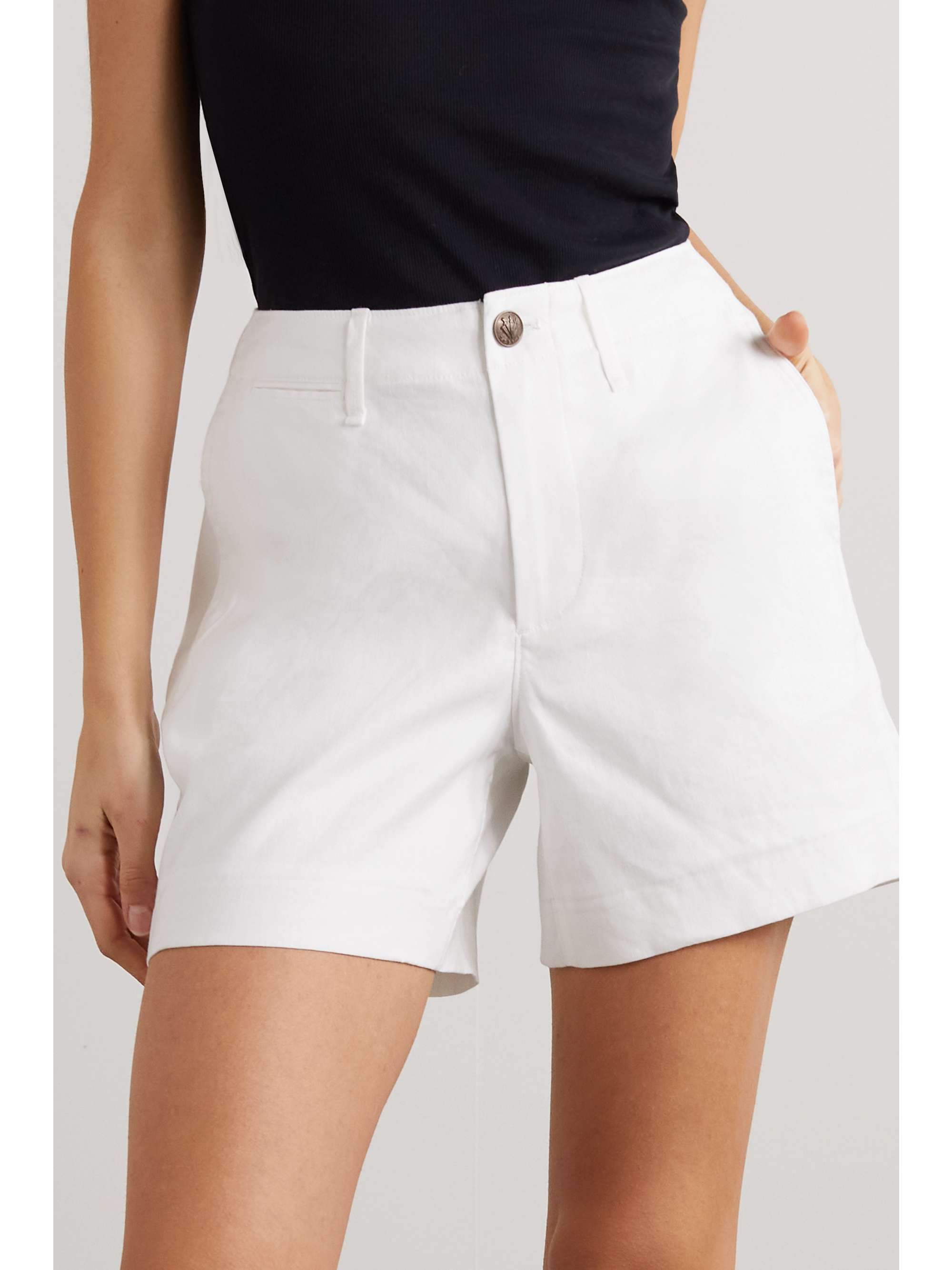RAG & BONE Sofie stretch linen-blend shorts